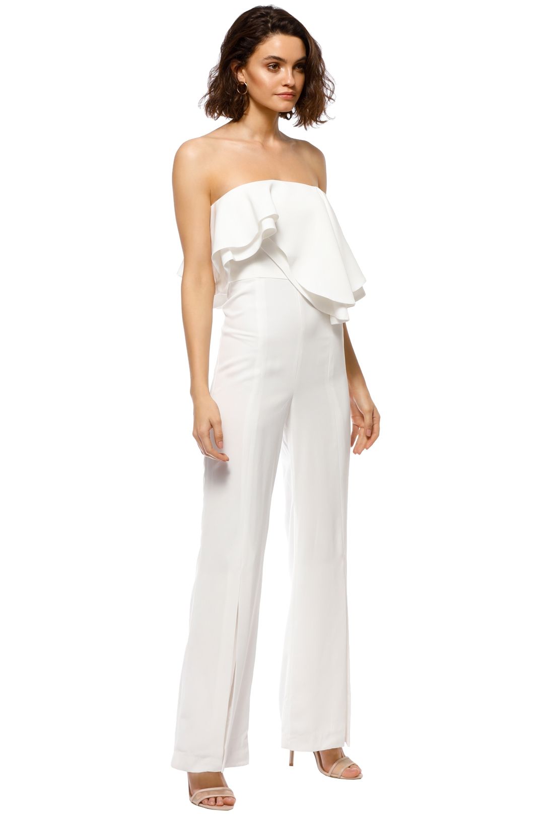 C_MEO - With You Jumpsuit - White - Side