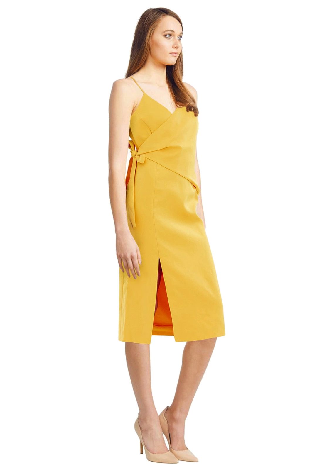 C/MEO Collective - Better Things Dress - Yellow - Side
