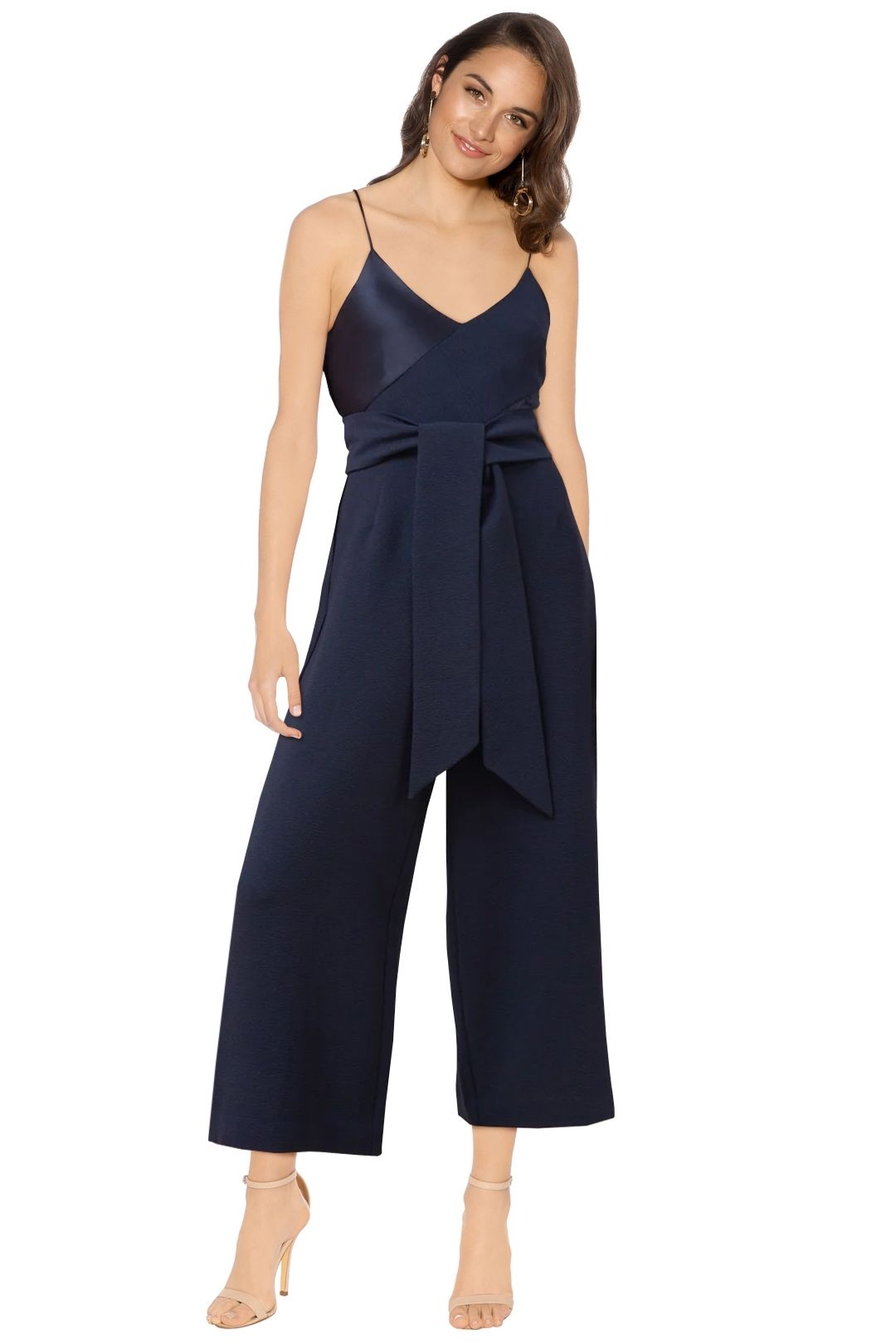 C/MEO Collective - Translation Jumpsuit - Navy - Front