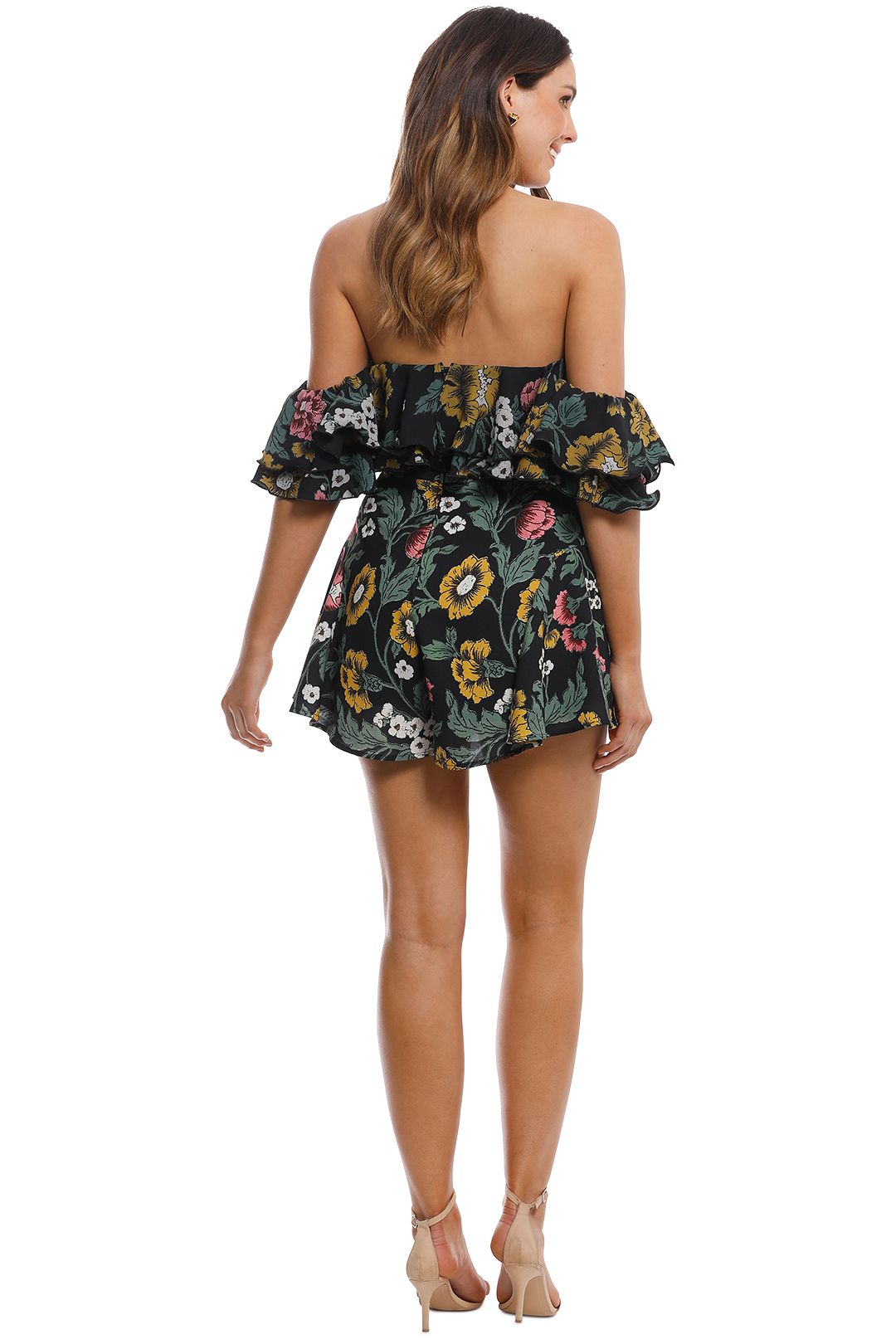 Cameo - Immerse Playsuit - Black - Back