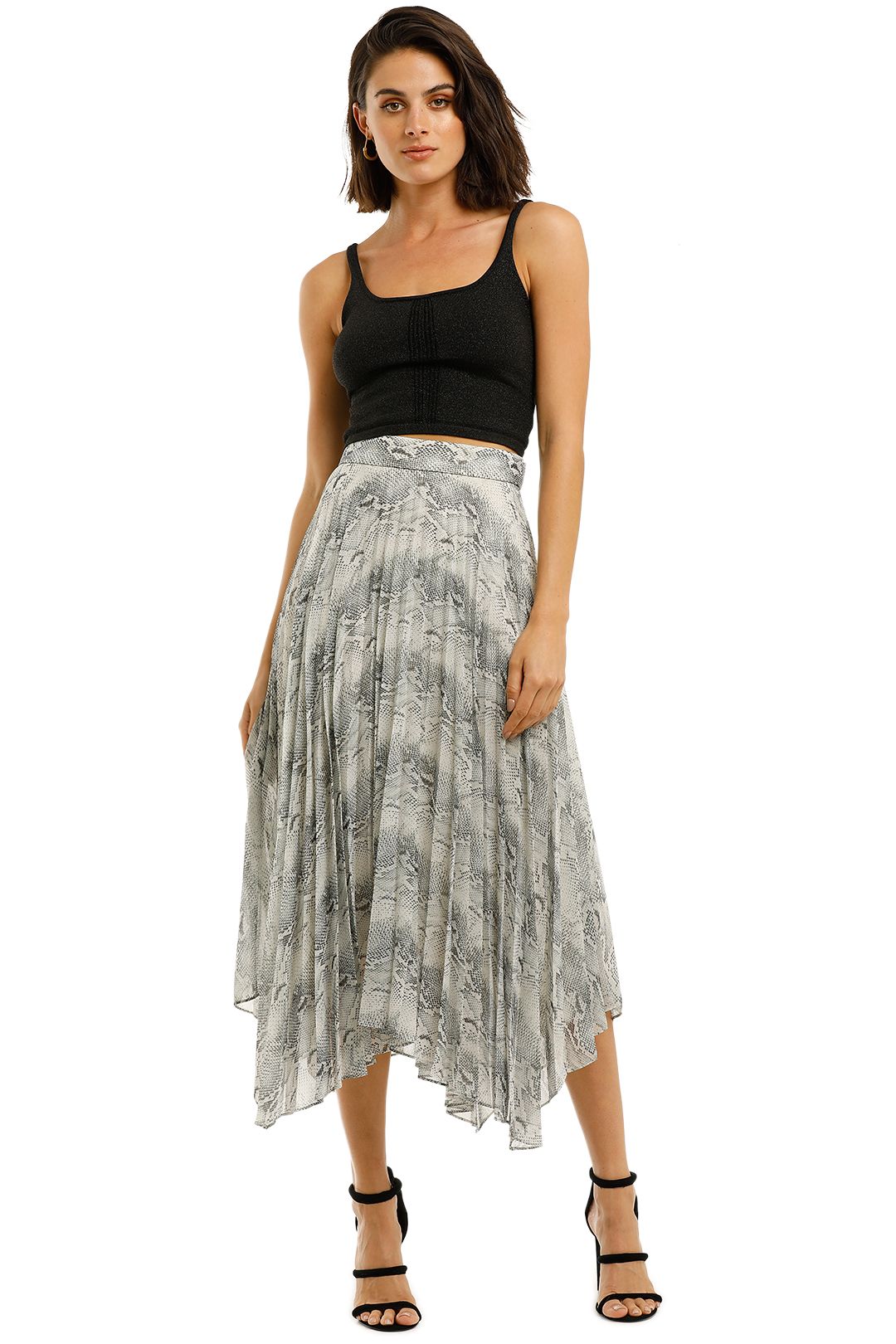 Camilla-and-Marc-Riley-Skirt-Snake-Print-Front