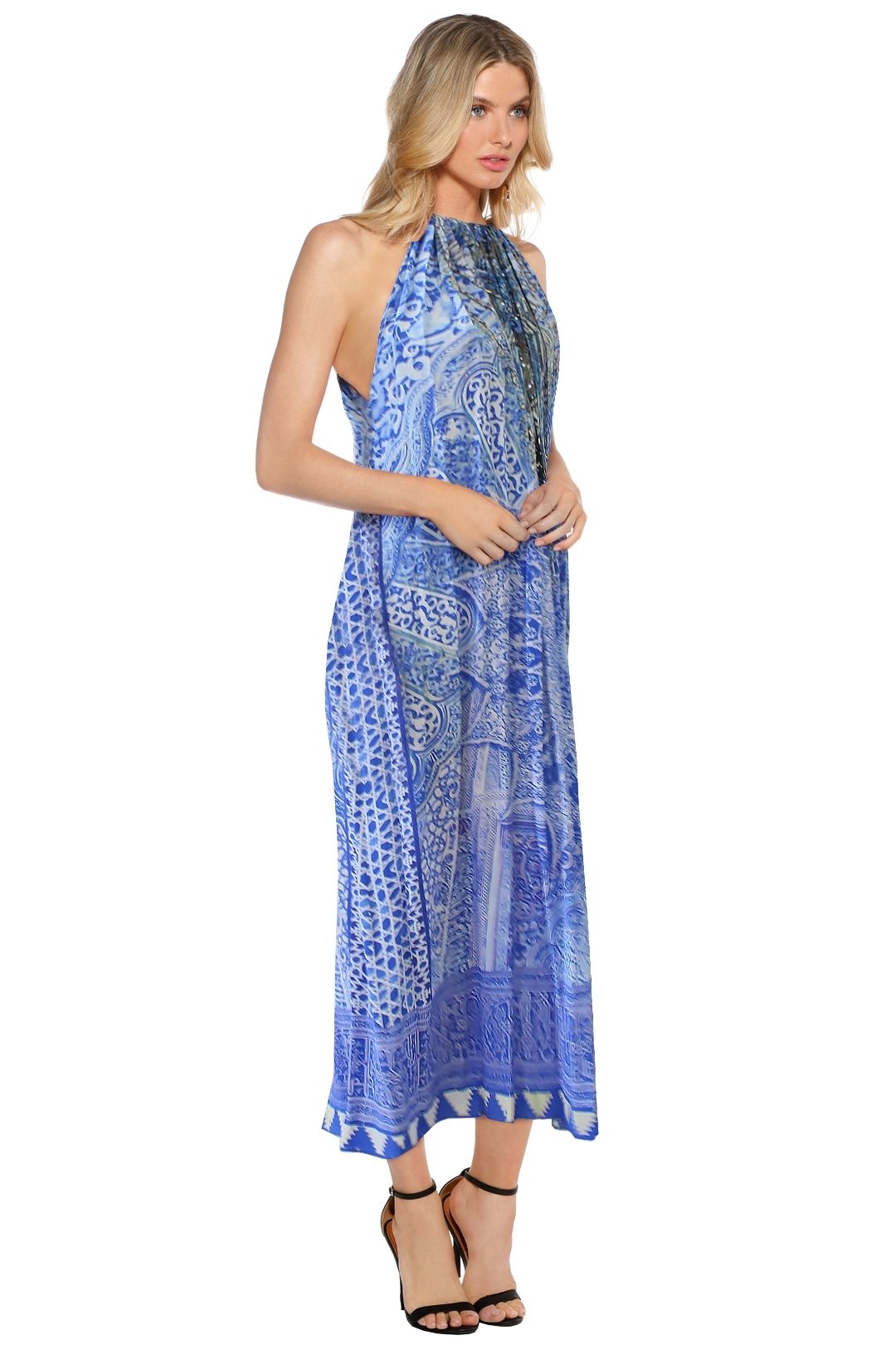 Camilla - Bosphorous Drawstring Dress - Prints - Side