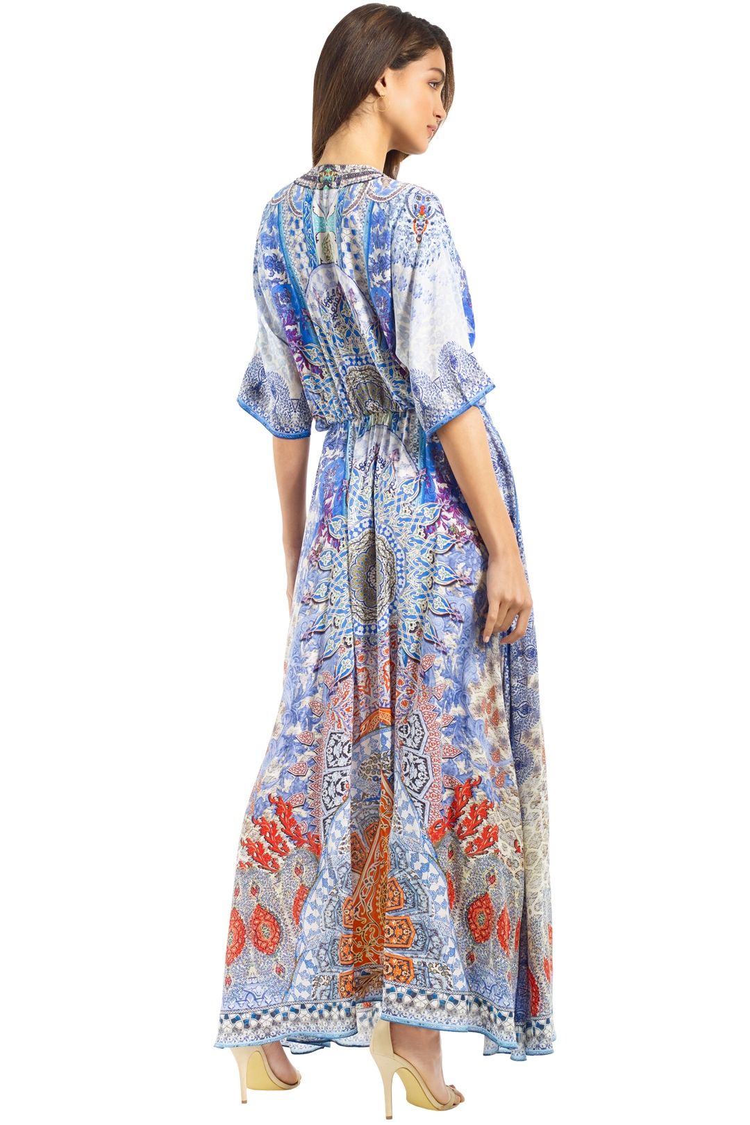 Camilla - Dreams Dress - Blue - Back