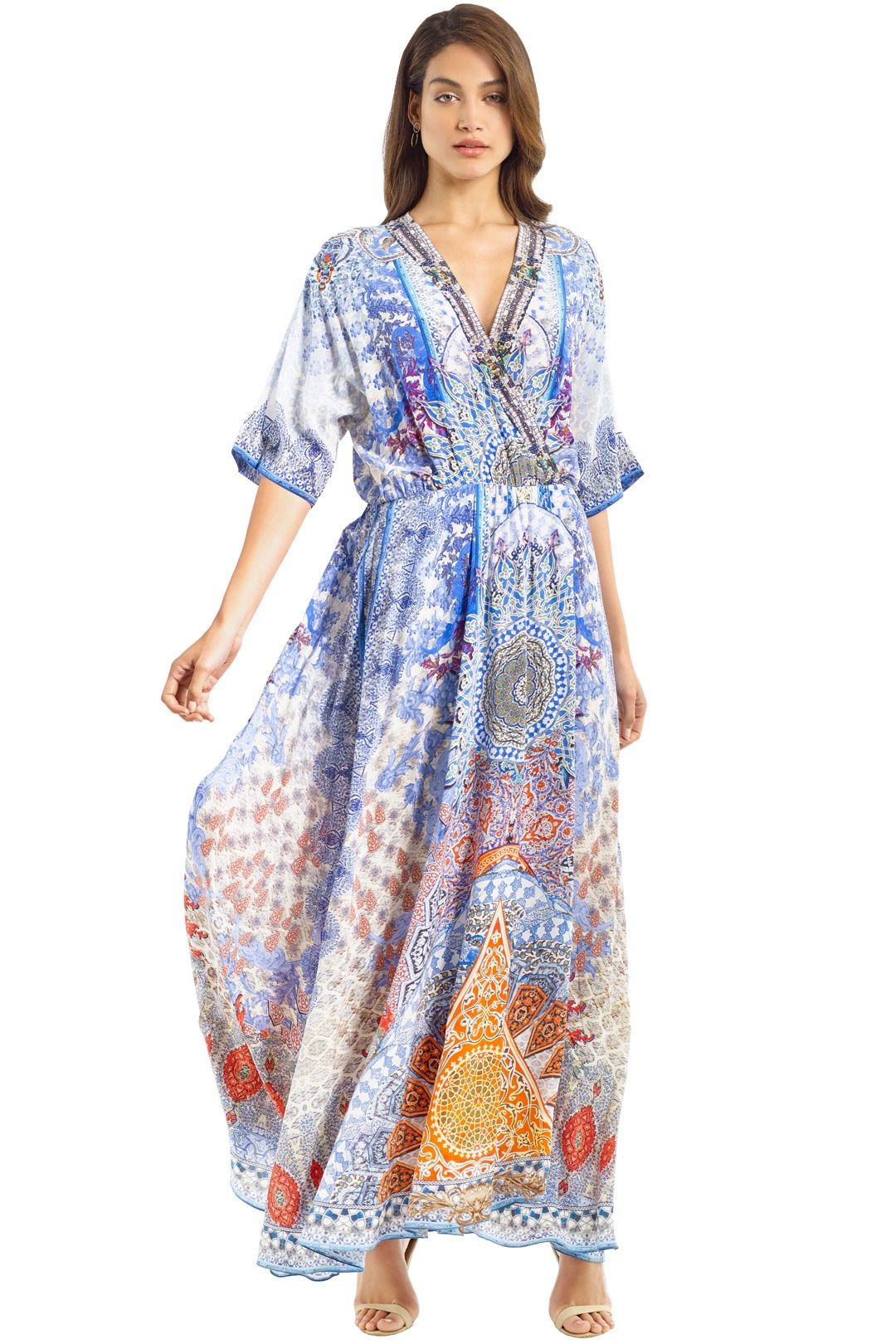 camilla blue dress