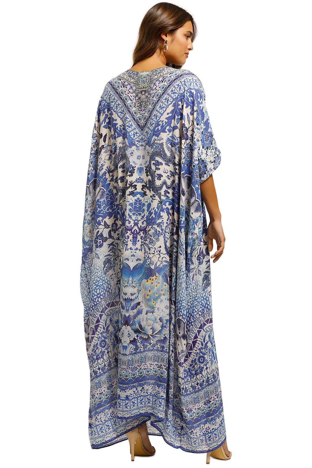 camilla blue kaftan