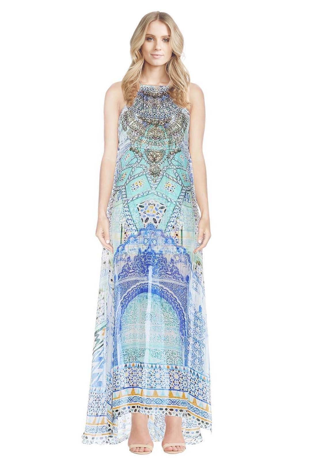 Camilla - Sultans Gate Sheery Overlay Dress - Prints - Front