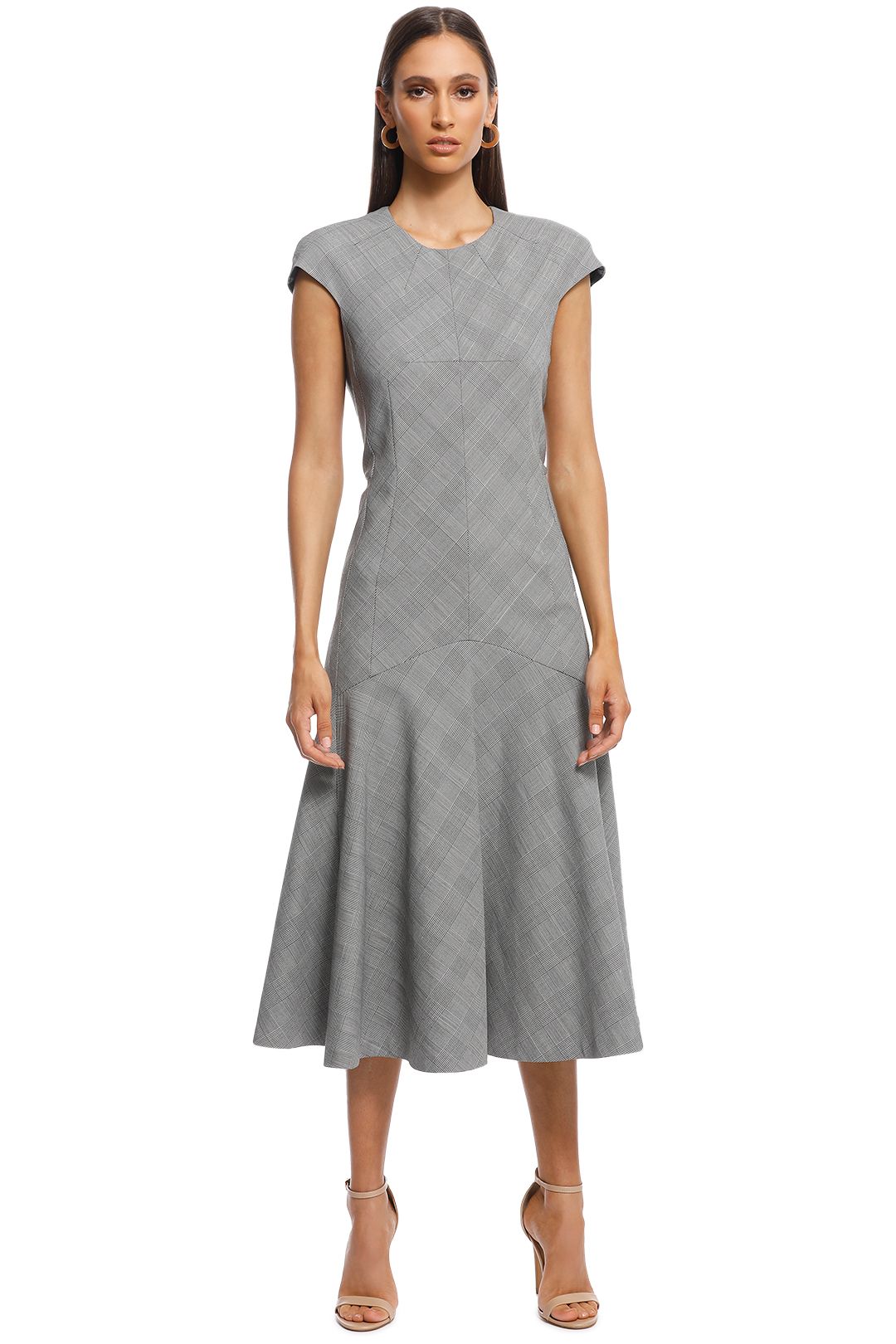 Camilla and Marc - Ackley Midi Dress - Grey - Front