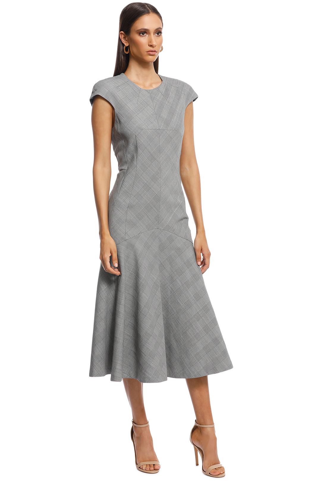 Camilla and Marc - Ackley Midi Dress - Grey - Side