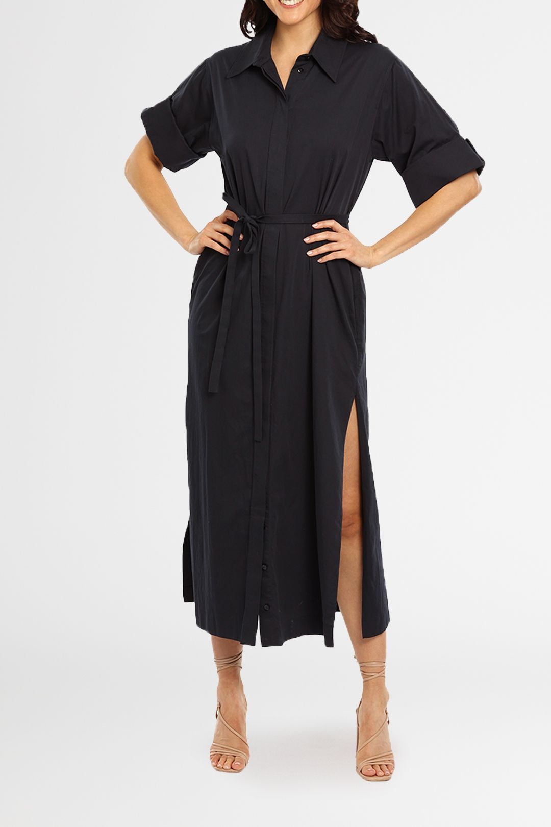 Camilla and Marc - Coppola Shirt Dress - Navy 