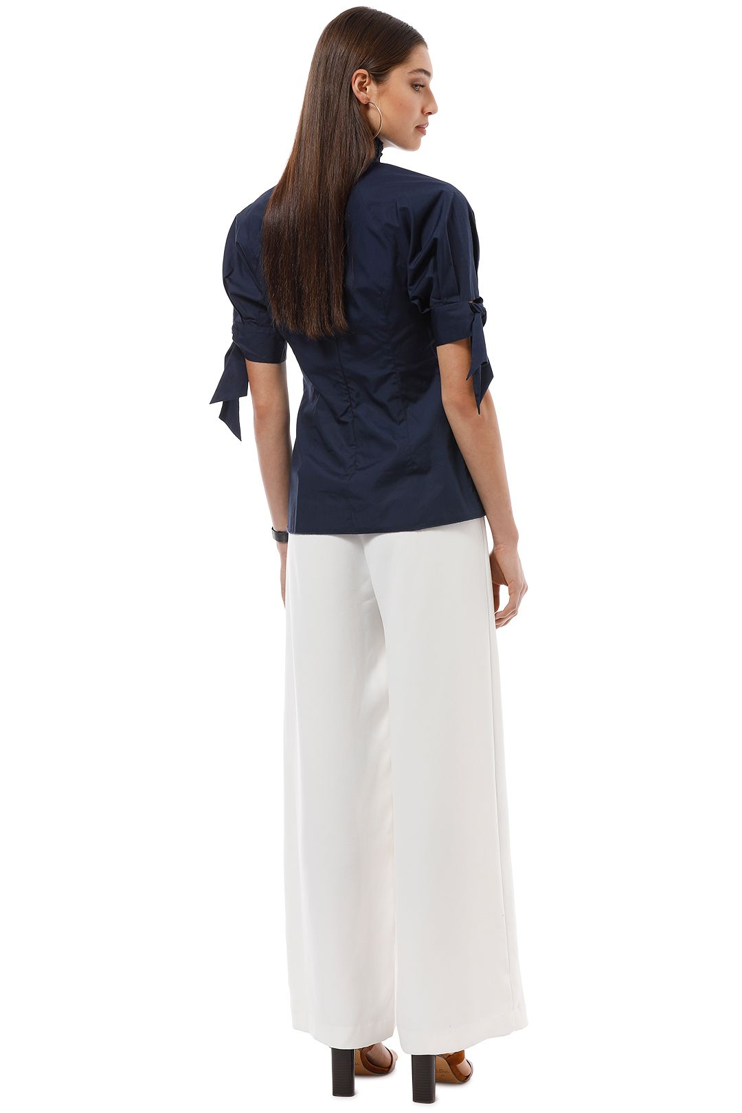 Camilla and Marc - Giralda Top - Blue - Back