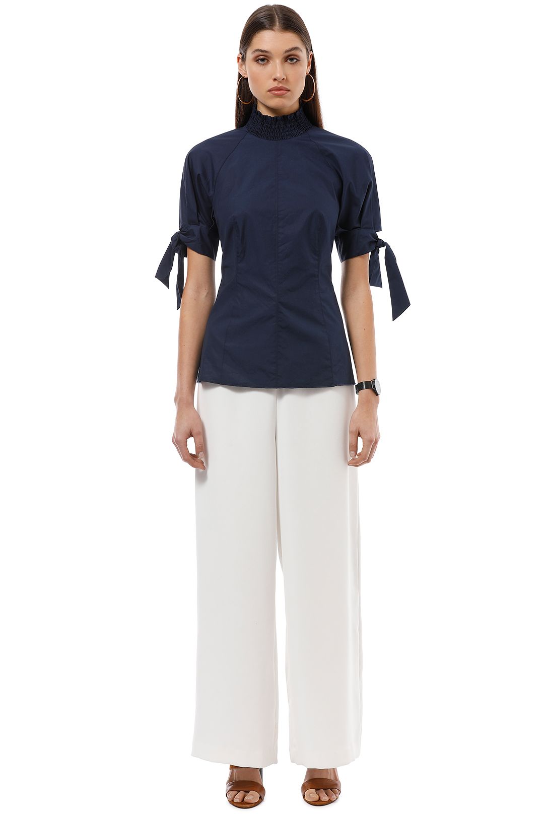 Camilla and Marc - Giralda Top - Blue - Front