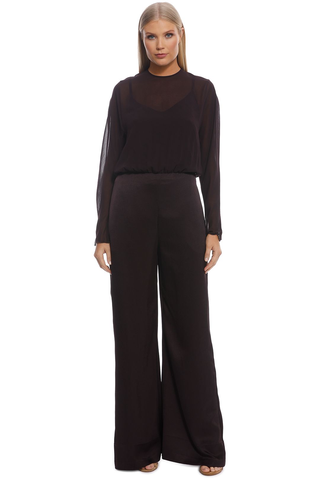 Camilla and Marc - Henderson Jumpsuit - Black - Front