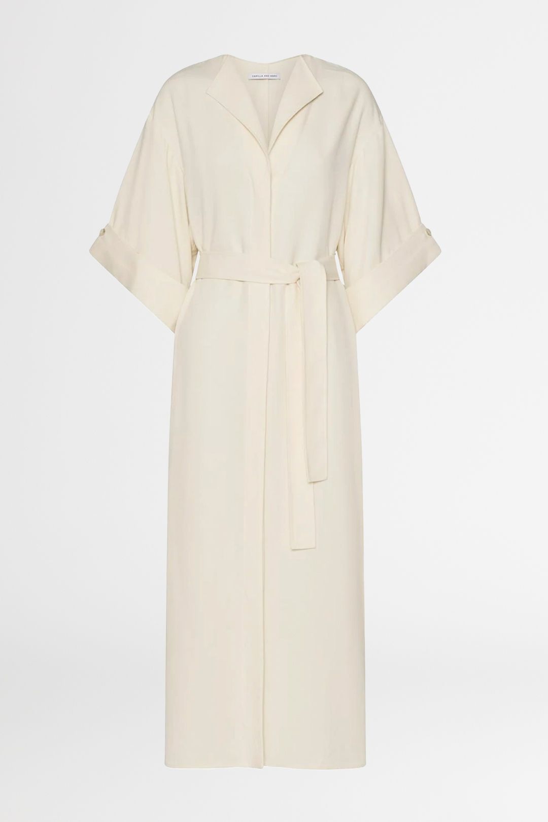 Hire Alvis Dress in Cream | Camilla and Marc | GlamCorner