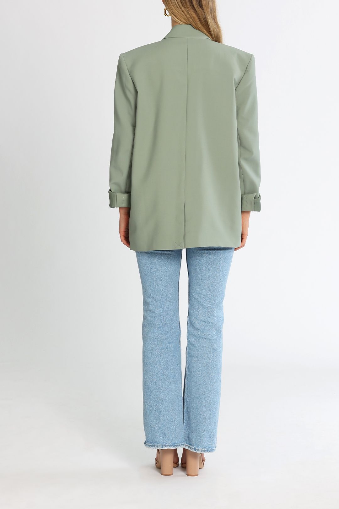 Camilla and Marc Aston Jacket Dusty Jade Relaxed Fit