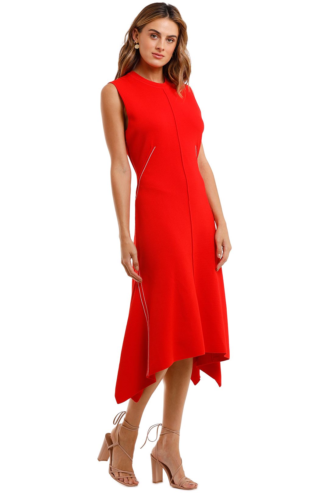 Camilla and Marc Cope Midi Dress Red