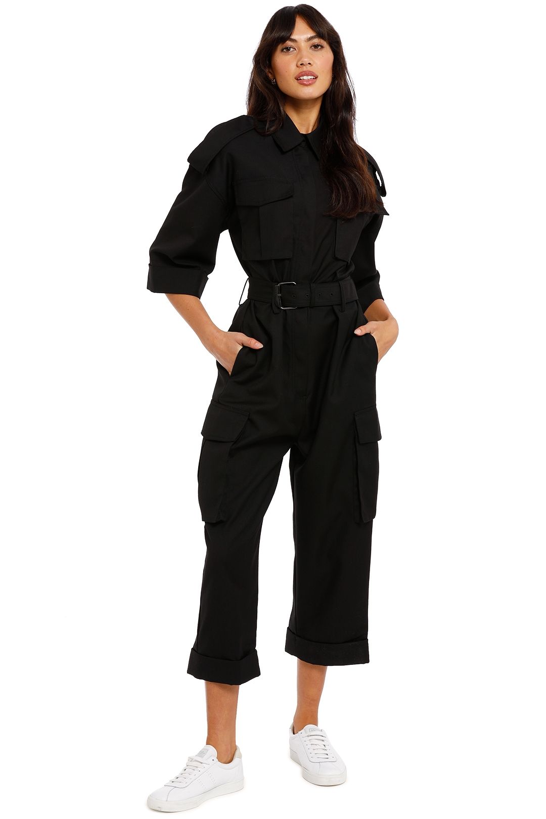 Camilla and Marc Finley Jumpsuit Collared Neckline