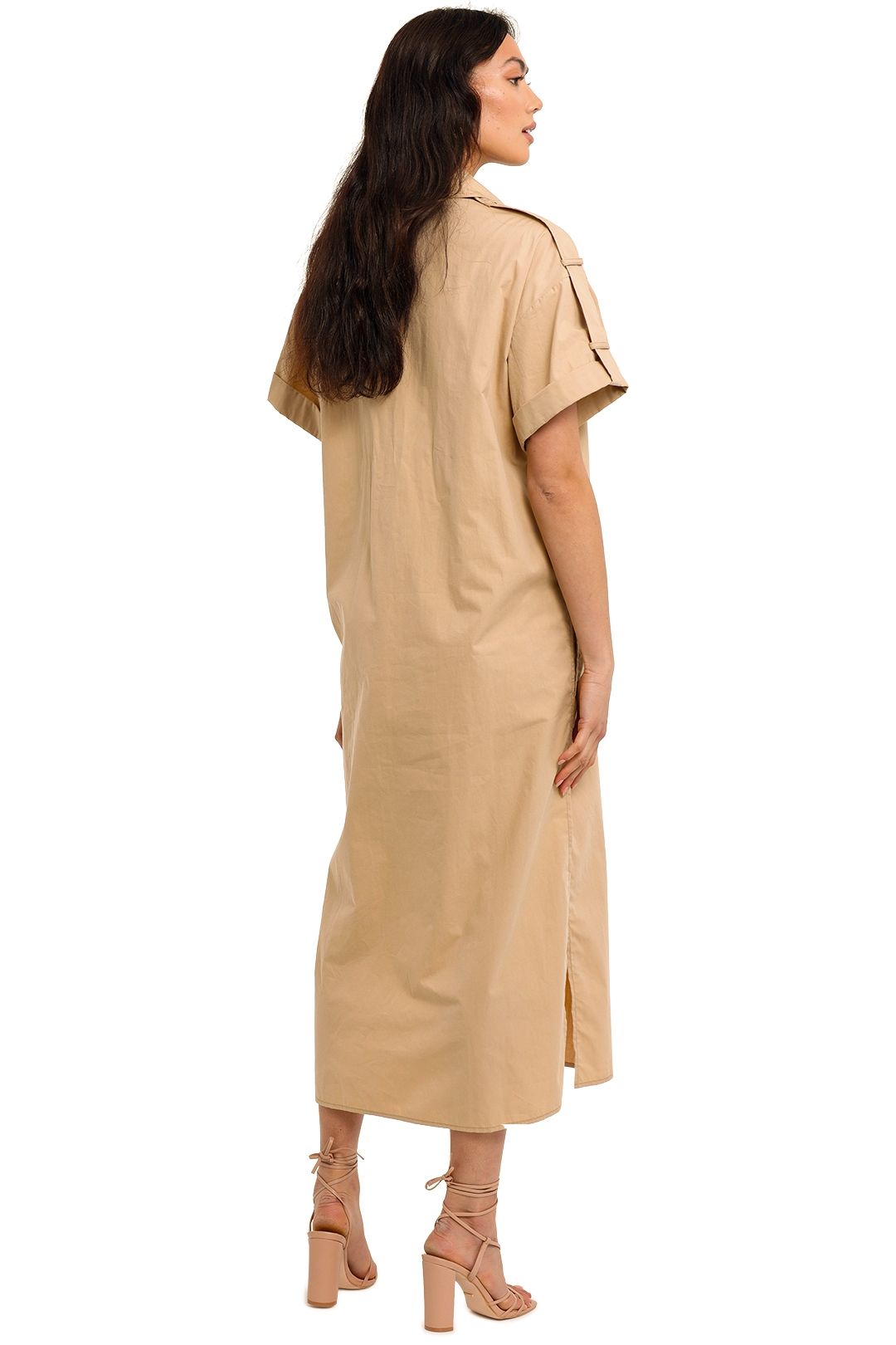 Camilla and Marc Frank Shirt Dress beige