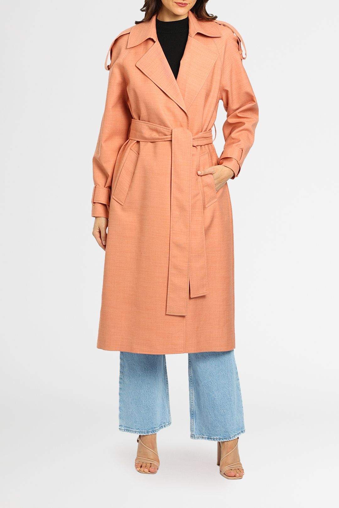 Camilla and Marc Marley Trench Coat pockets
