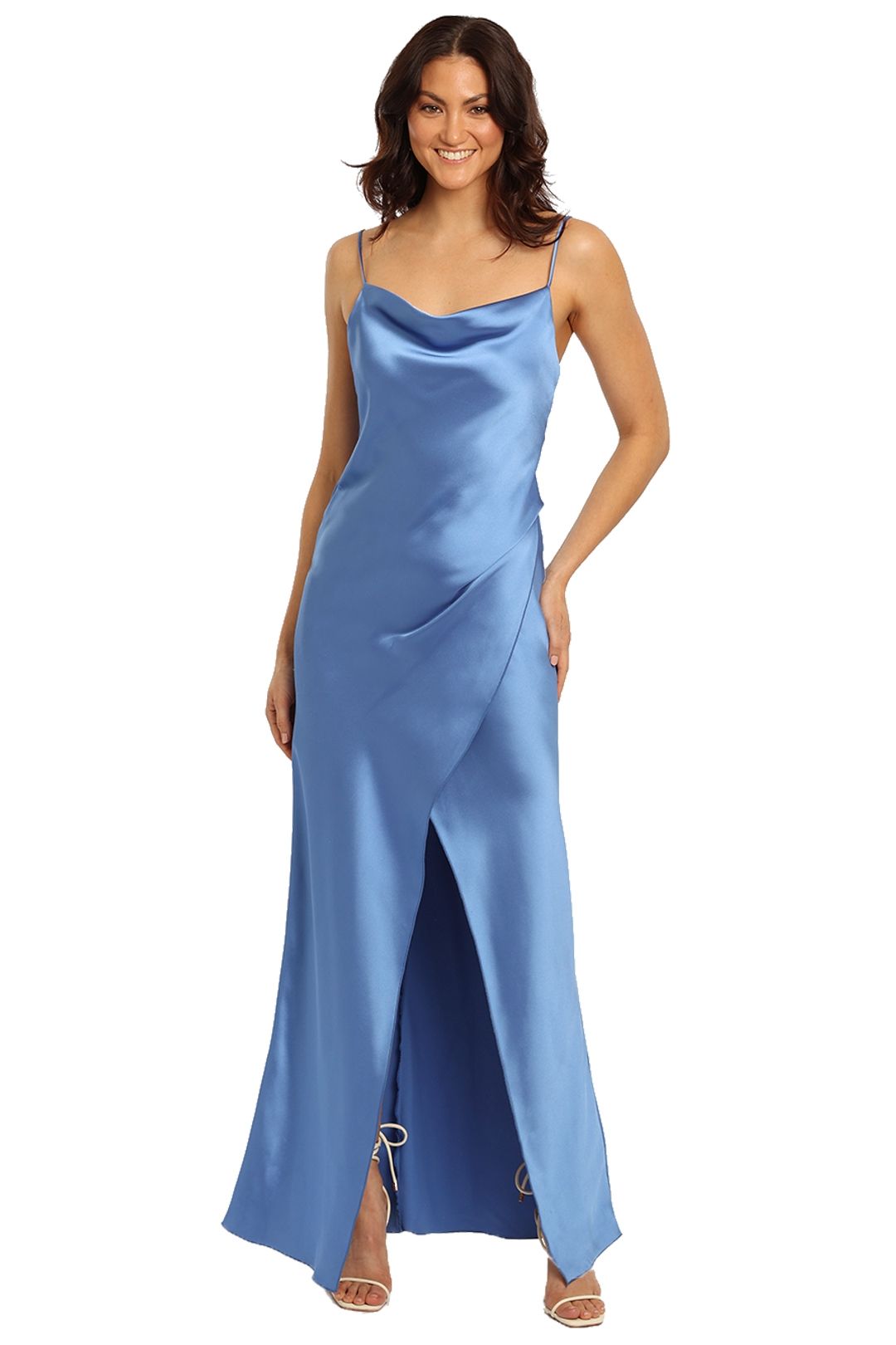 Camilla and Marc | Sleeveless low v-neck back dress main image 1