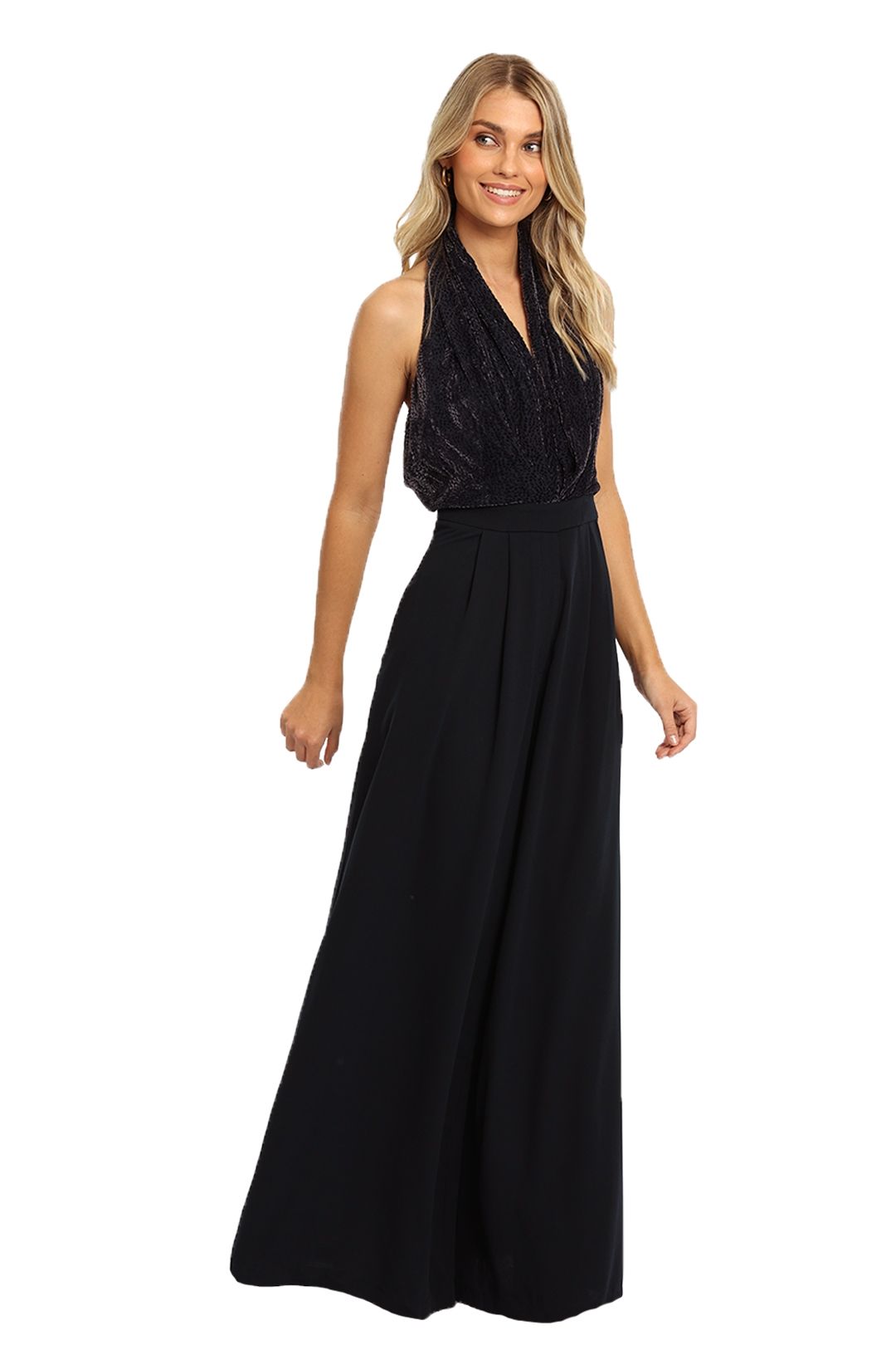 Camilla and Marc Saki Drape Jumpsuit