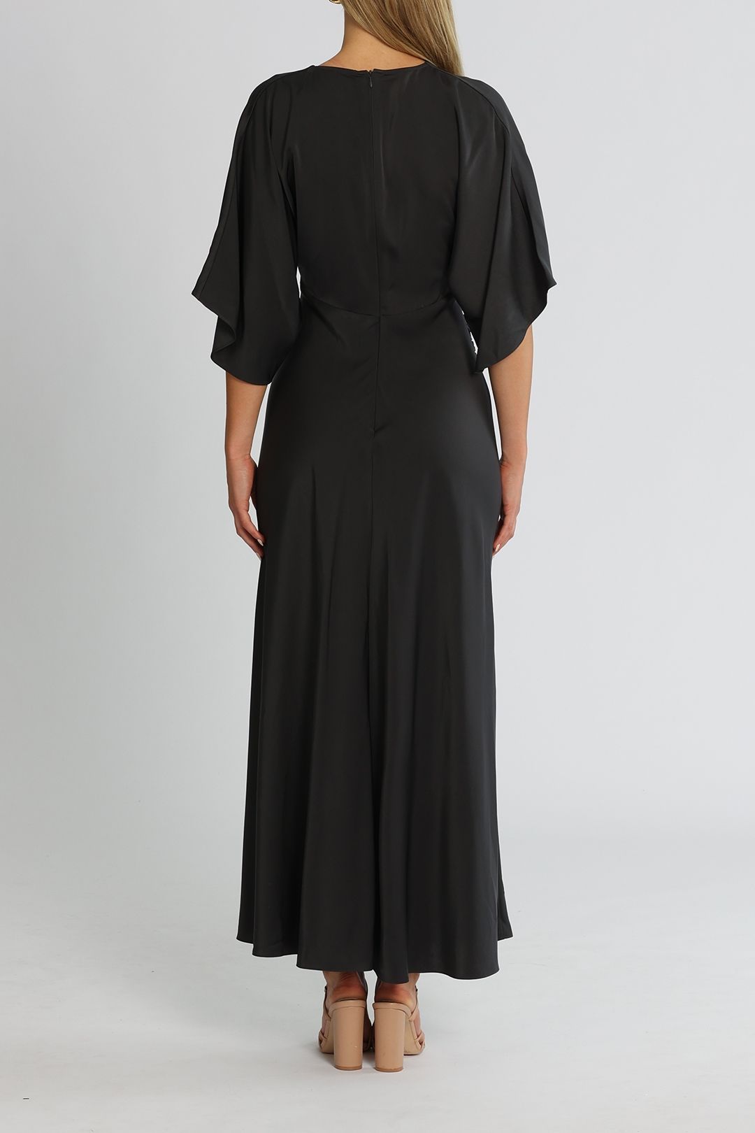 Camilla and Marc Sola Split Dress Charcoal Midi