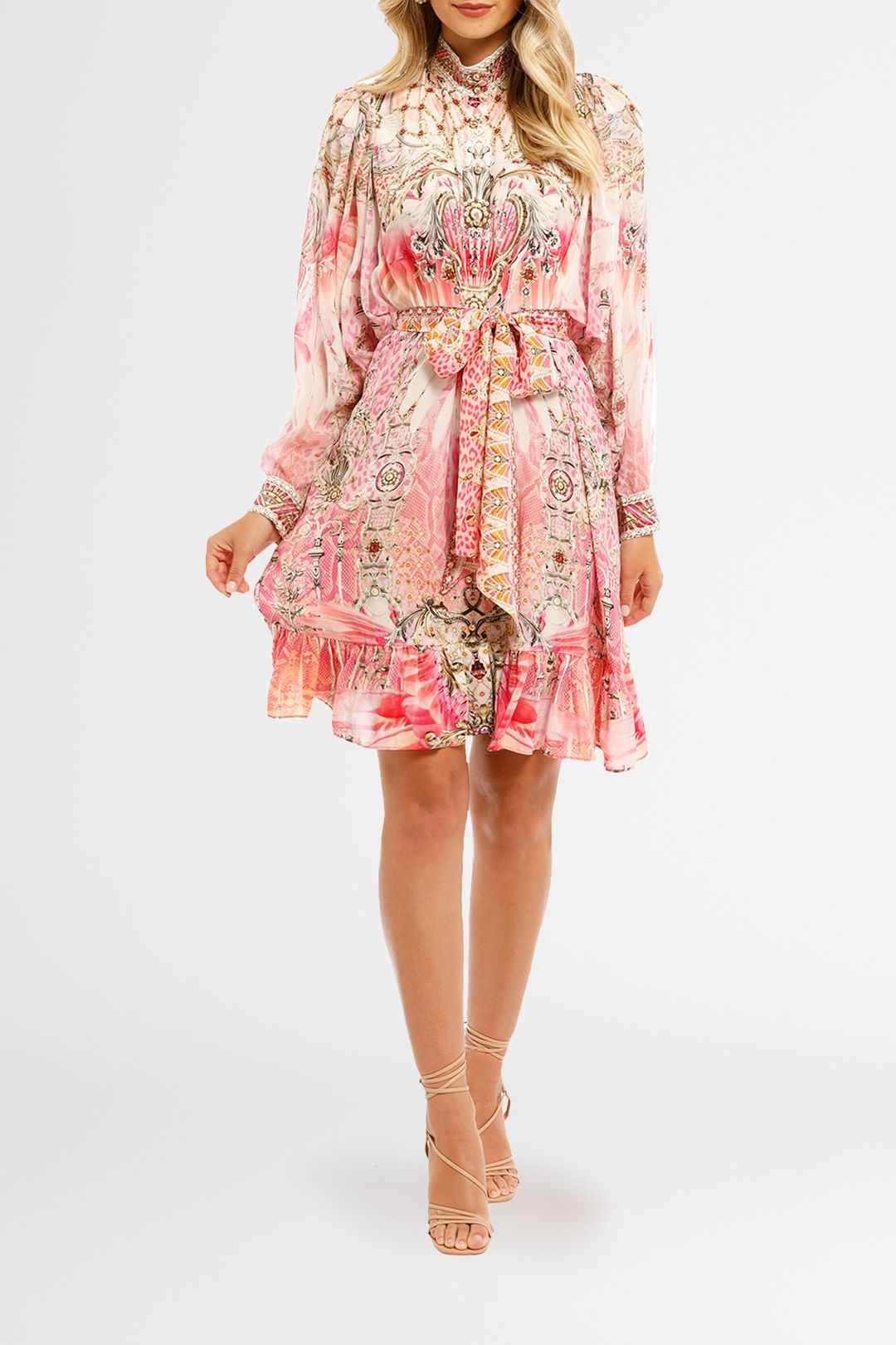 Camilla Drop Sleeve Shirt Dress Deco Darling mini