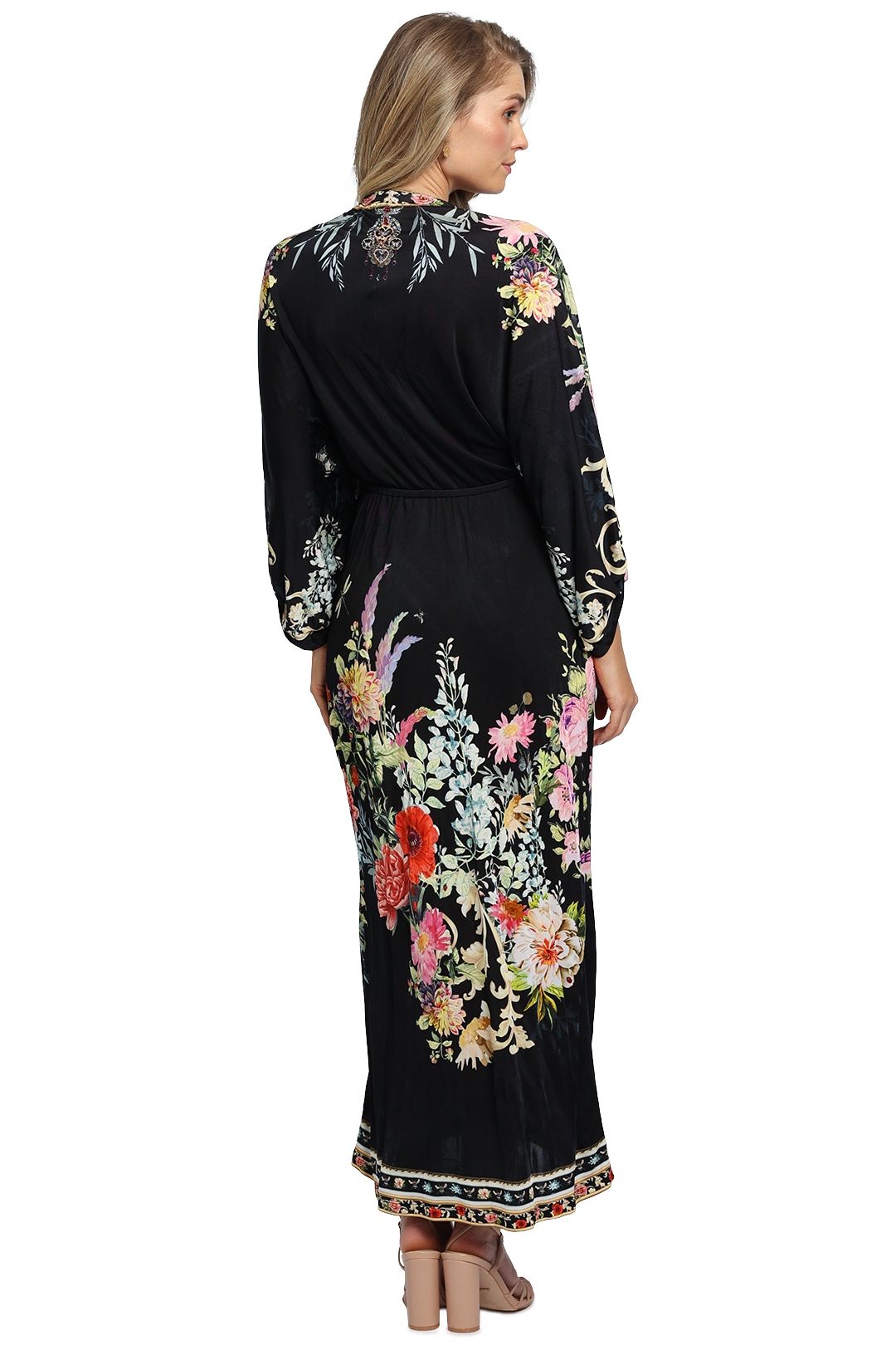 Atm - Classic Jersey Stripe Twist Dress main image 0