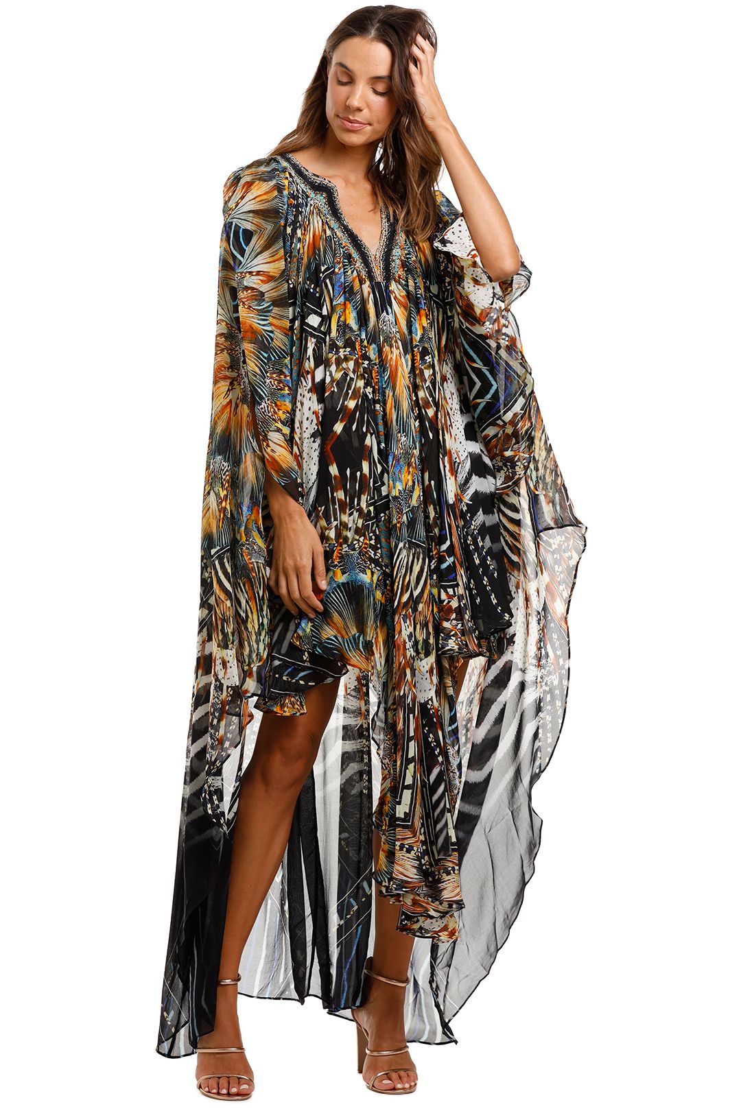 Long Angel Cape | Camilla | GlamCorner