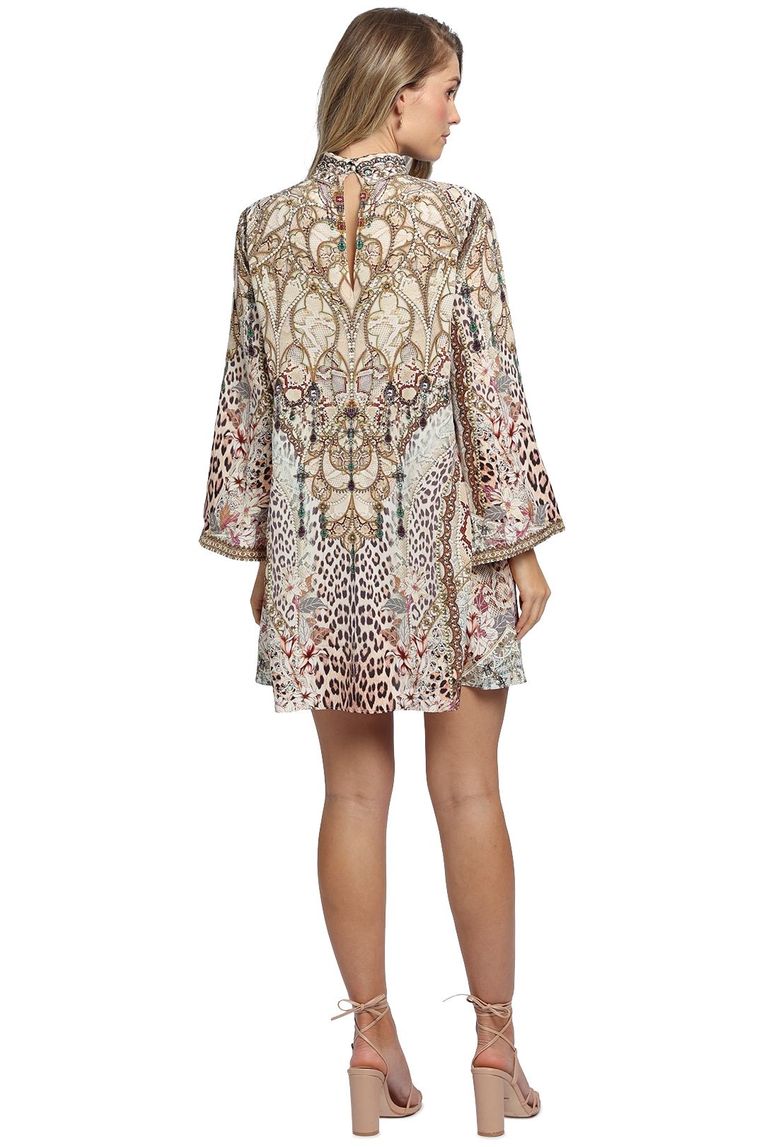 Camilla Long Sleeve Swing Dress All Is Nouveau Silk