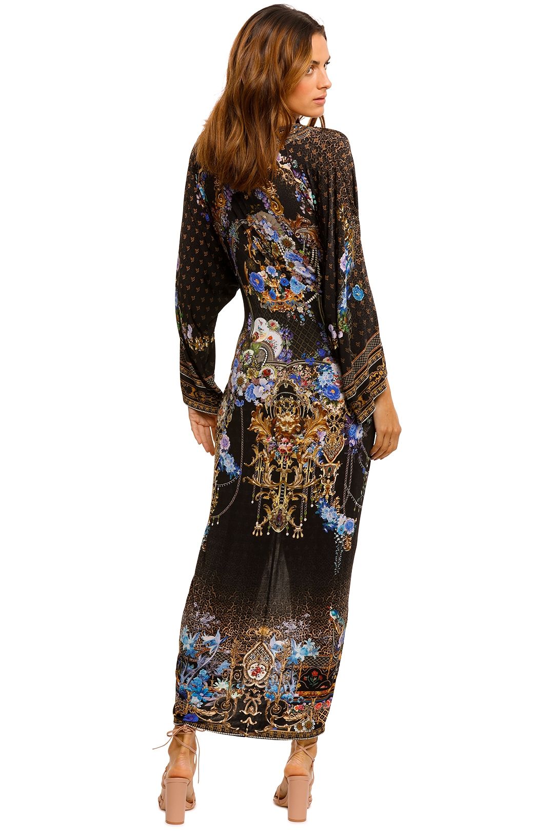 LONG SPLIT FRONT TWIST DRESS STORIES OF A STATION