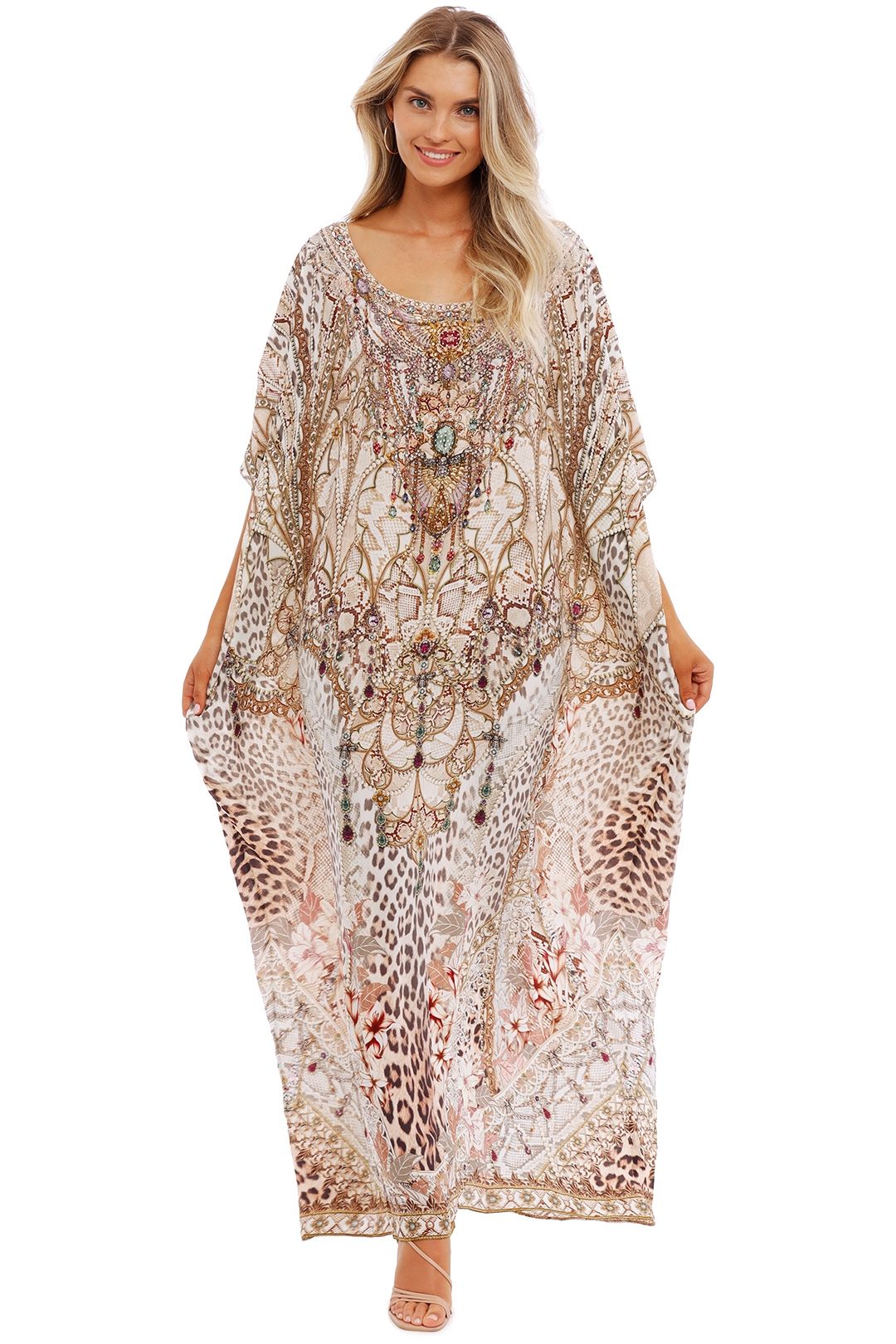 Camilla Round Neck Kaftan All Is Nouveau multi