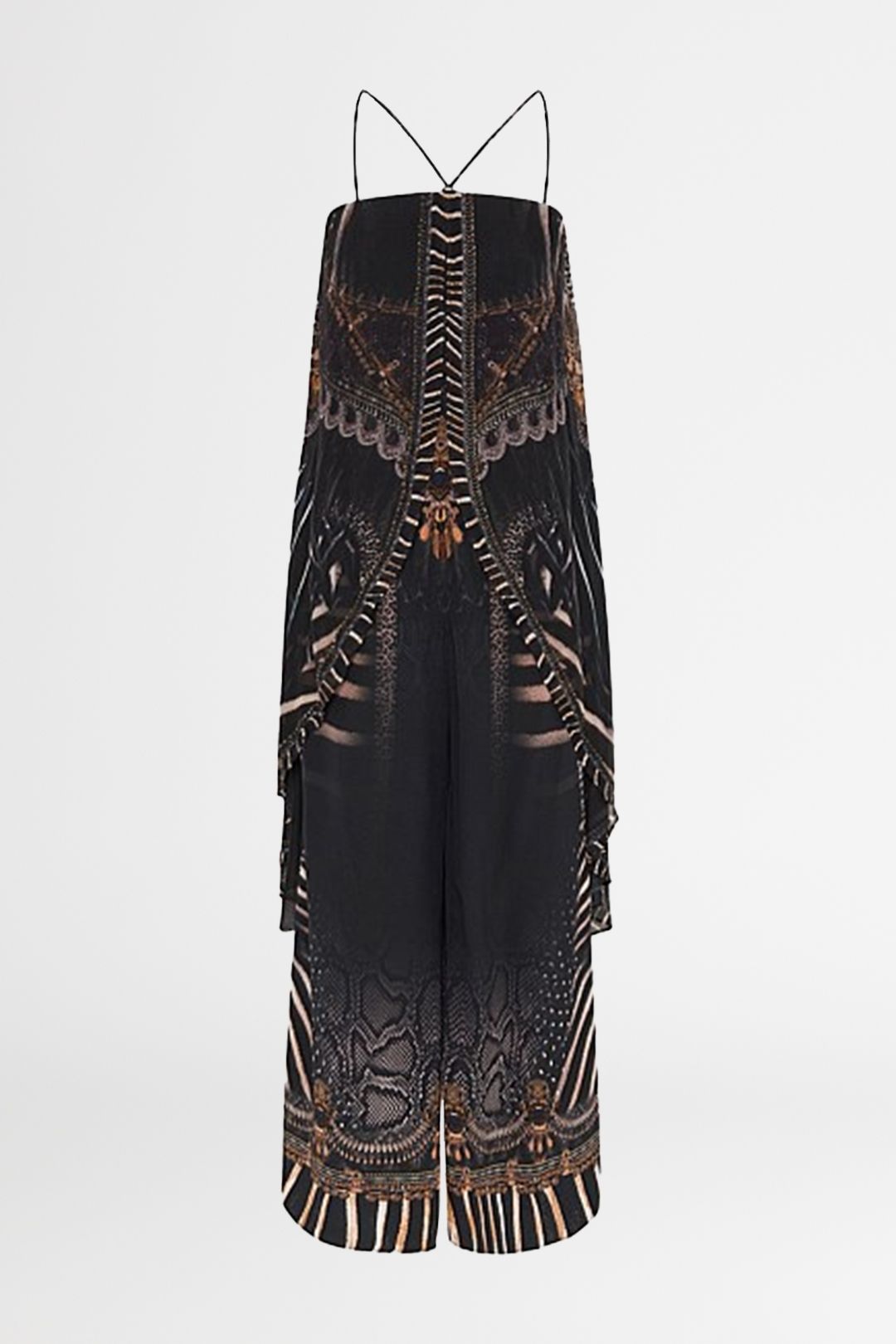 Camilla Quilted Long Gilet main image 1