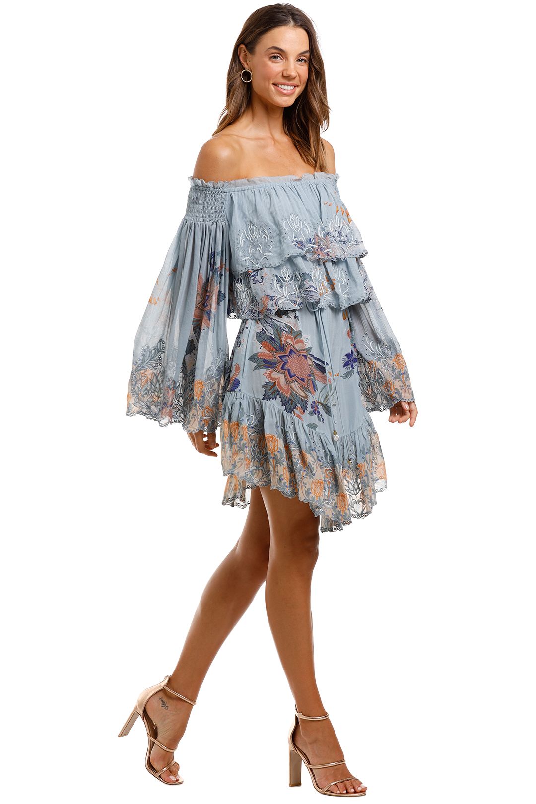 Tiered Ruffle Dress Camilla GlamCorner