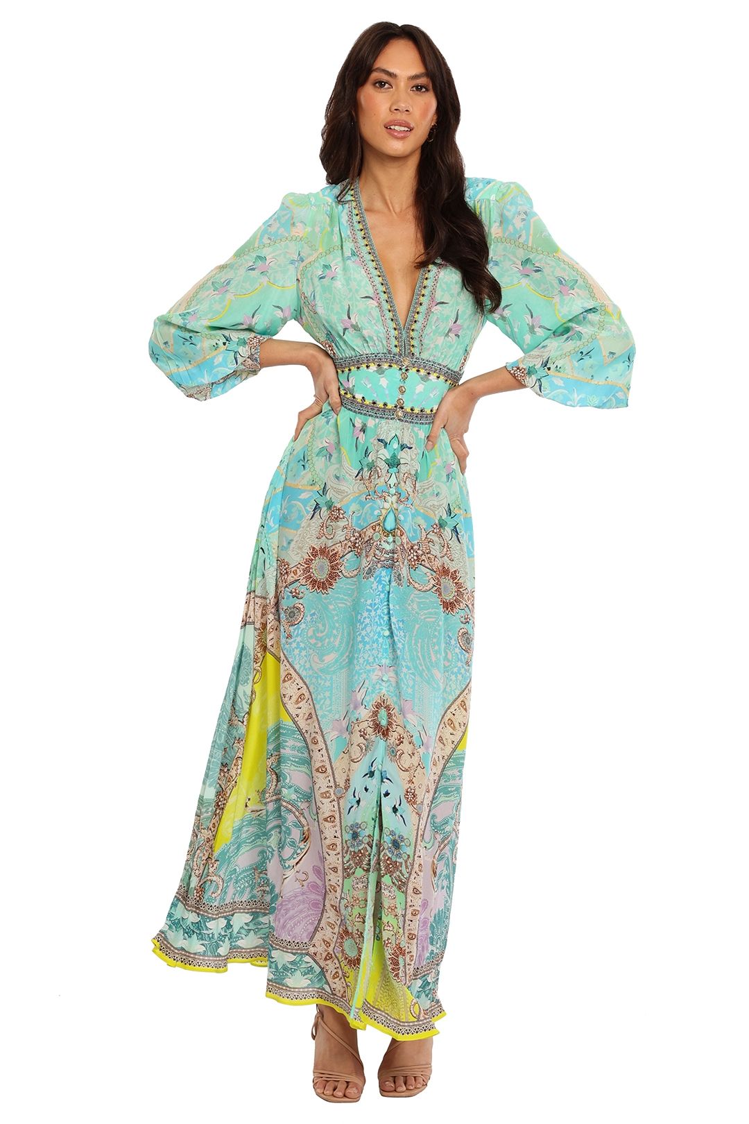 Image of Camilla - Turn Back Time Maxi Dress