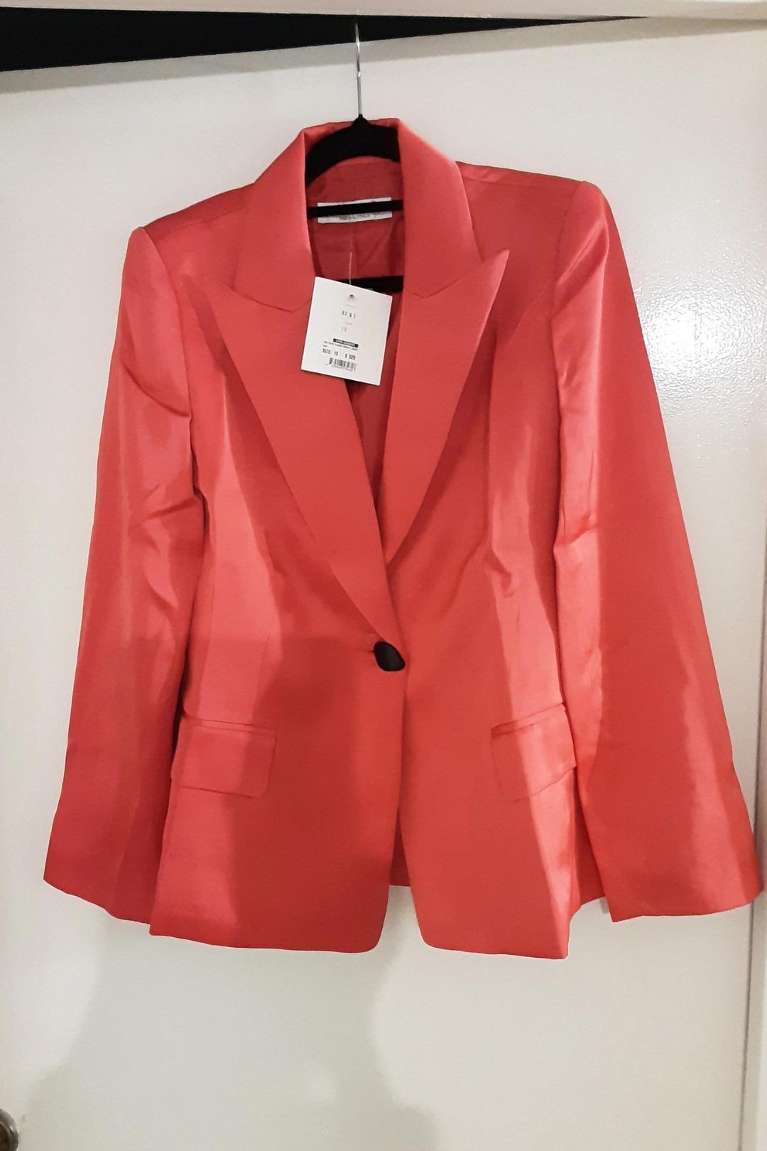 Carla Zampatti - Red Satin Jacket