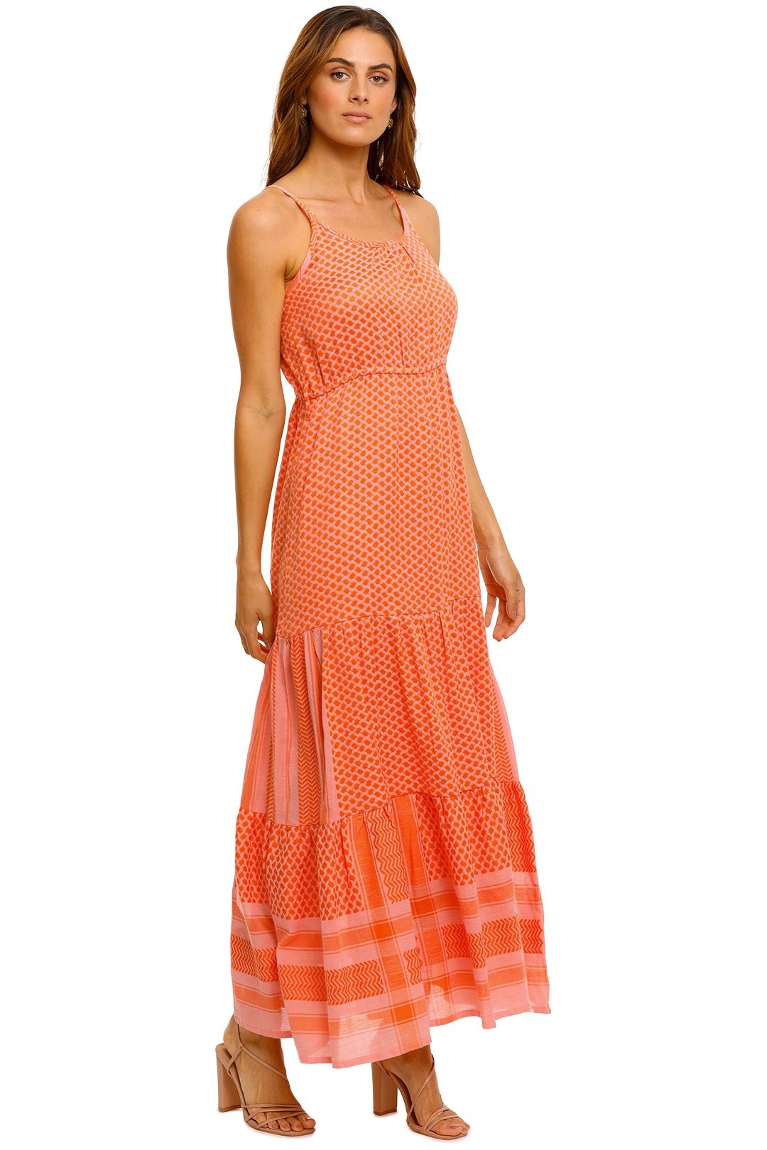 Cecilie Copenhagen Rose Sleeveless Maxi Dress