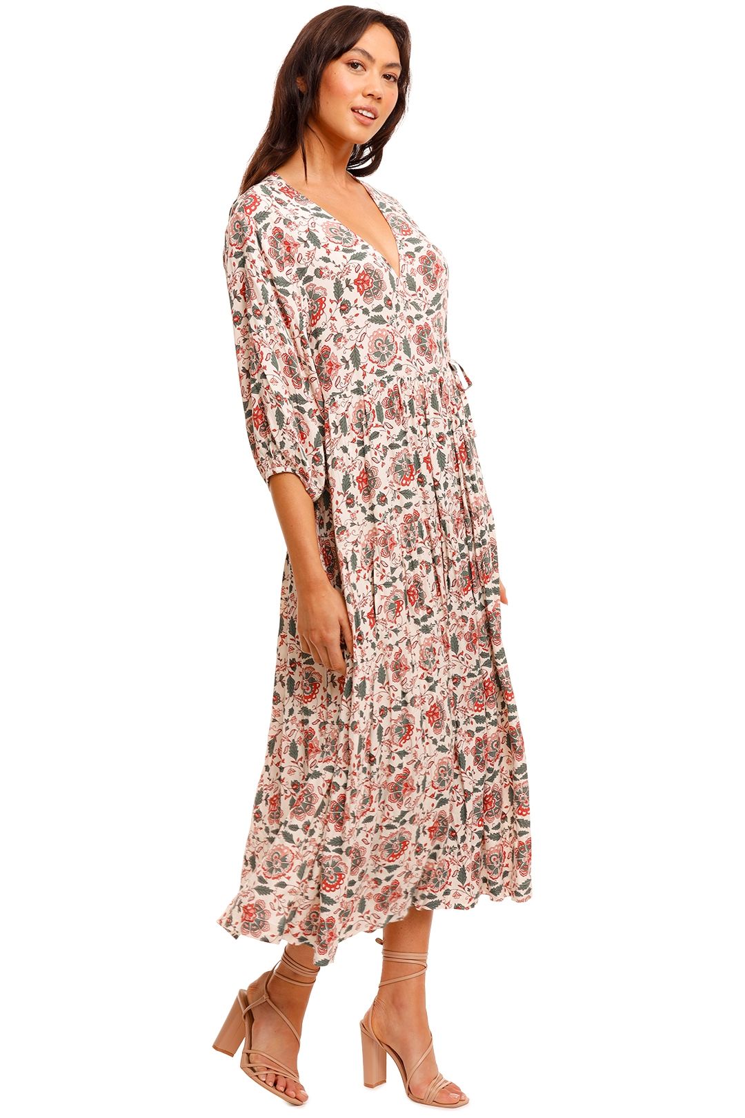 Ceres Life Picnic Wrap Dress Floral