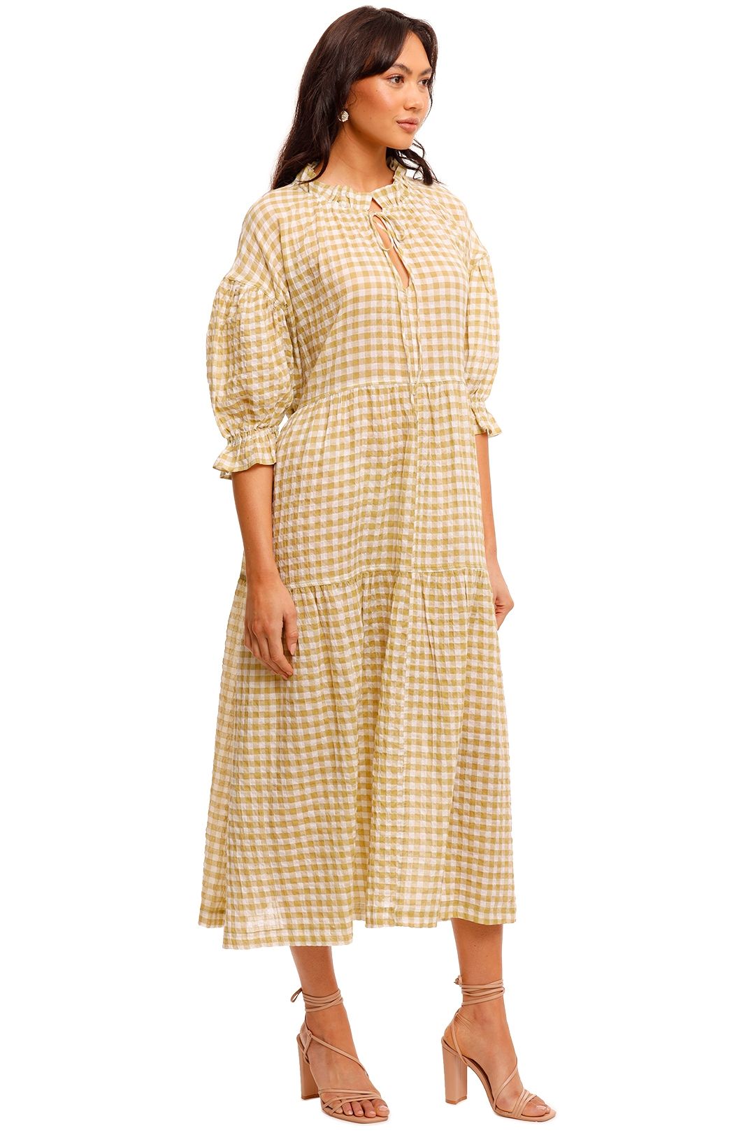 Ceres Life Ruffle Tiered Dress Check