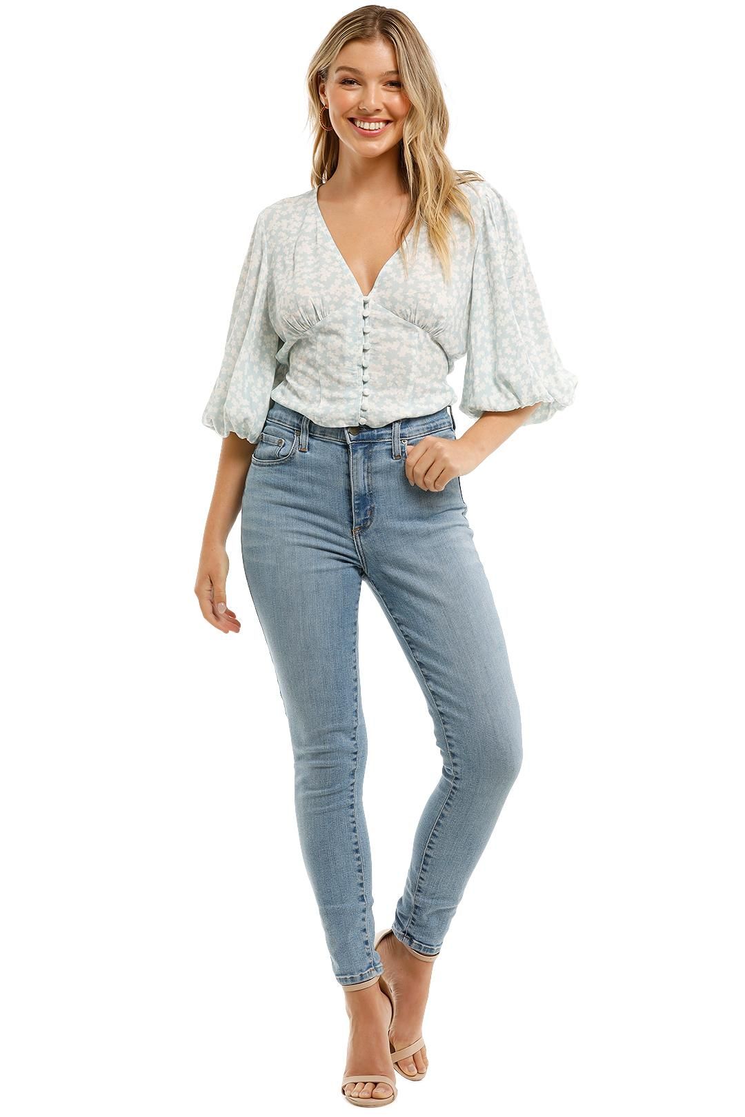 Charlie Holiday Cali Blouse Bloom