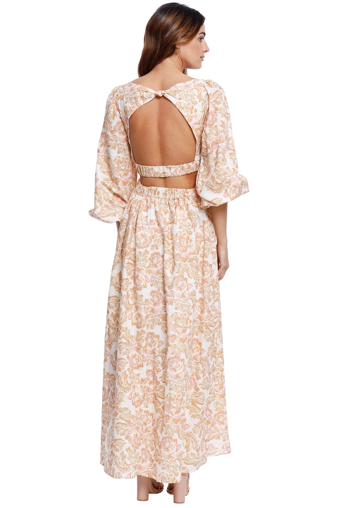 Charlie Holiday Chloe Top And Maxi Skirt Set floral
