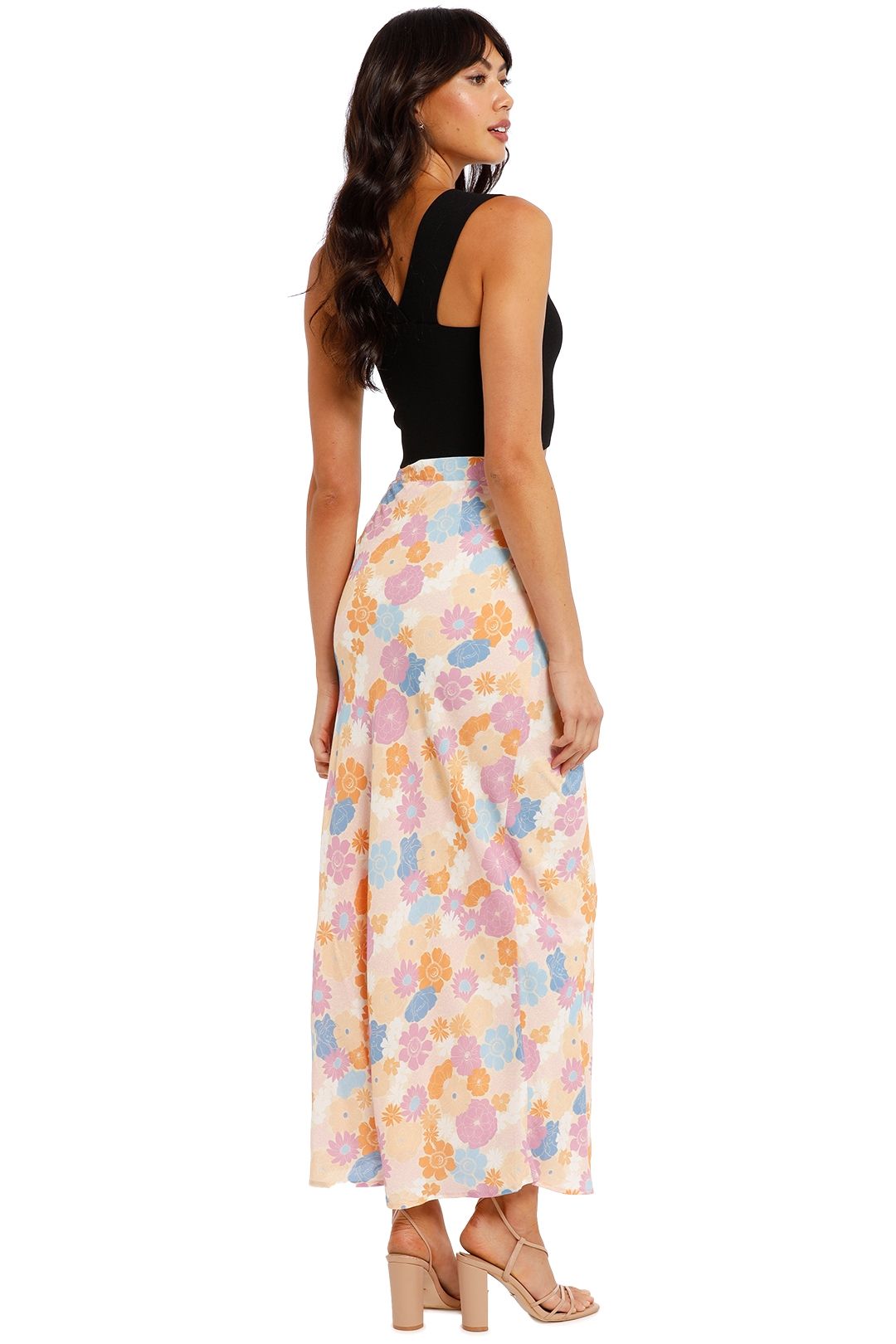 Charlie Holiday Emily Skirt Floral Cove Pastel