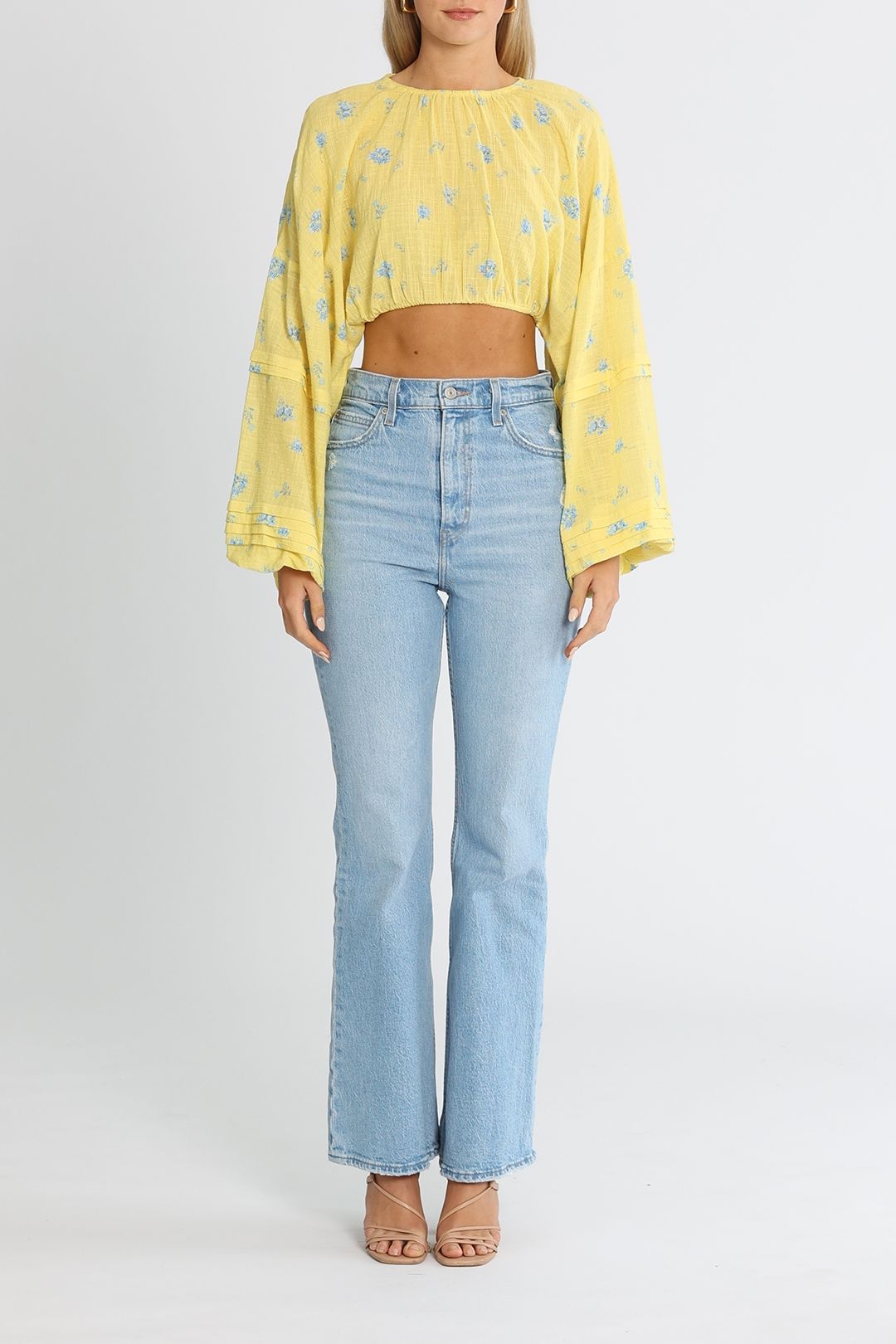 Charlie Holiday Harriet Rose Lemon Top
