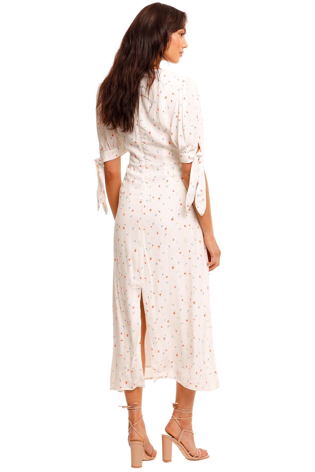 Charlie Holiday Jaime Maxi Dress White