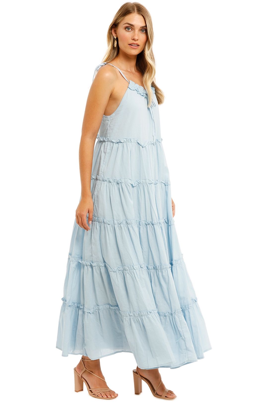 Hire Senorita Dress in Blue | Charlie 