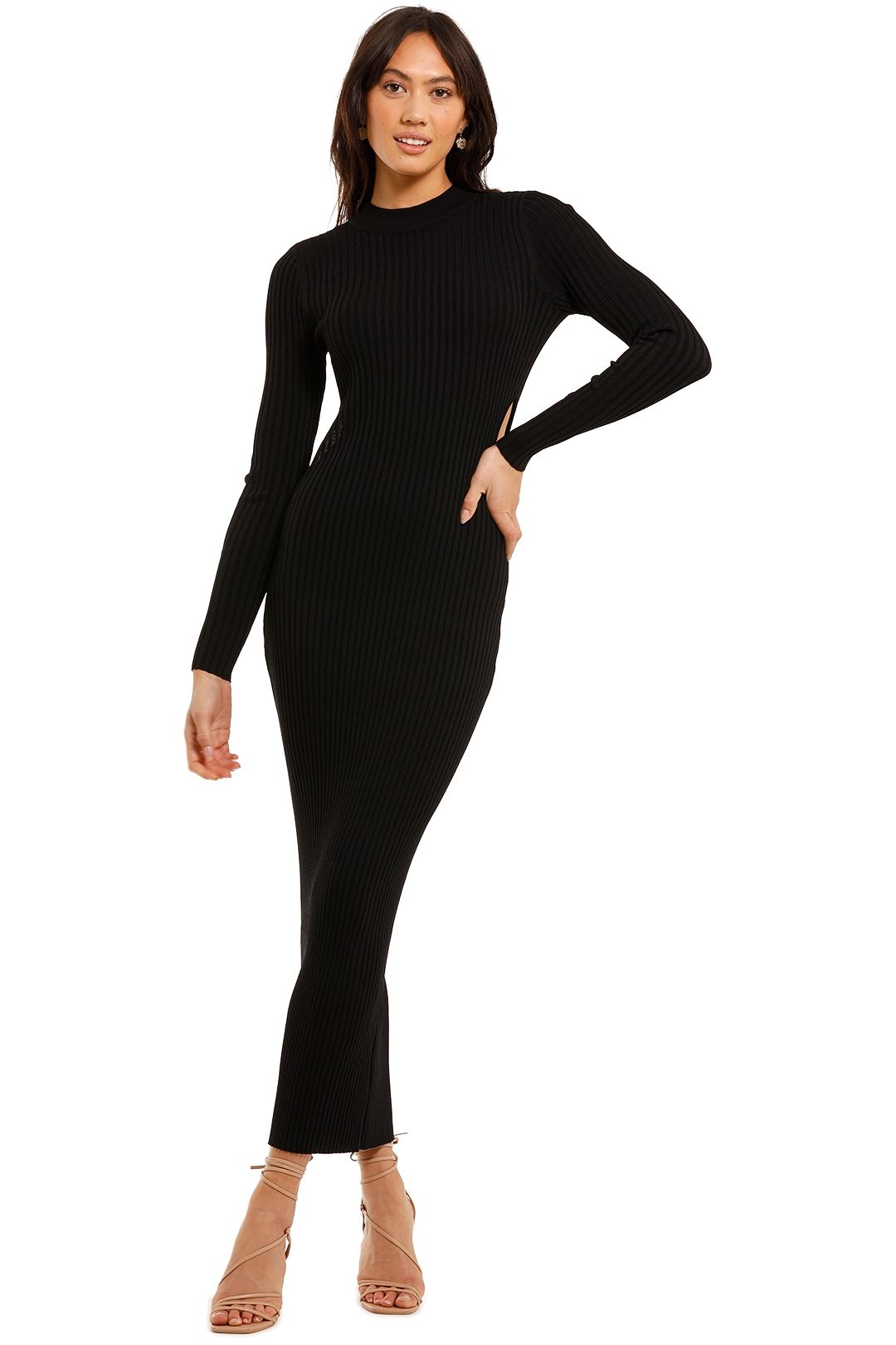 Charlie Holiday Violet Midi Dress 