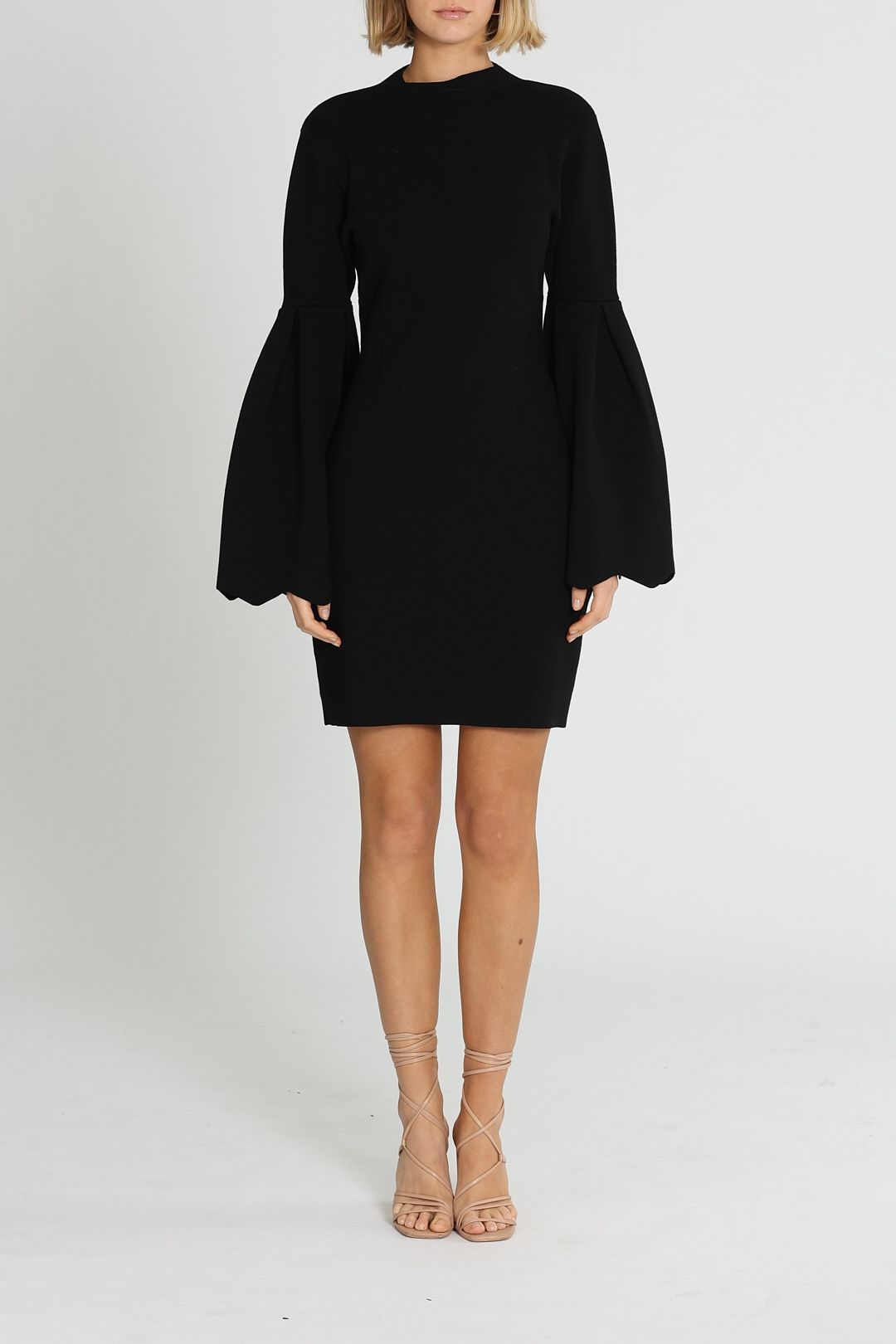 Clea Ebony Knit Dress Black
