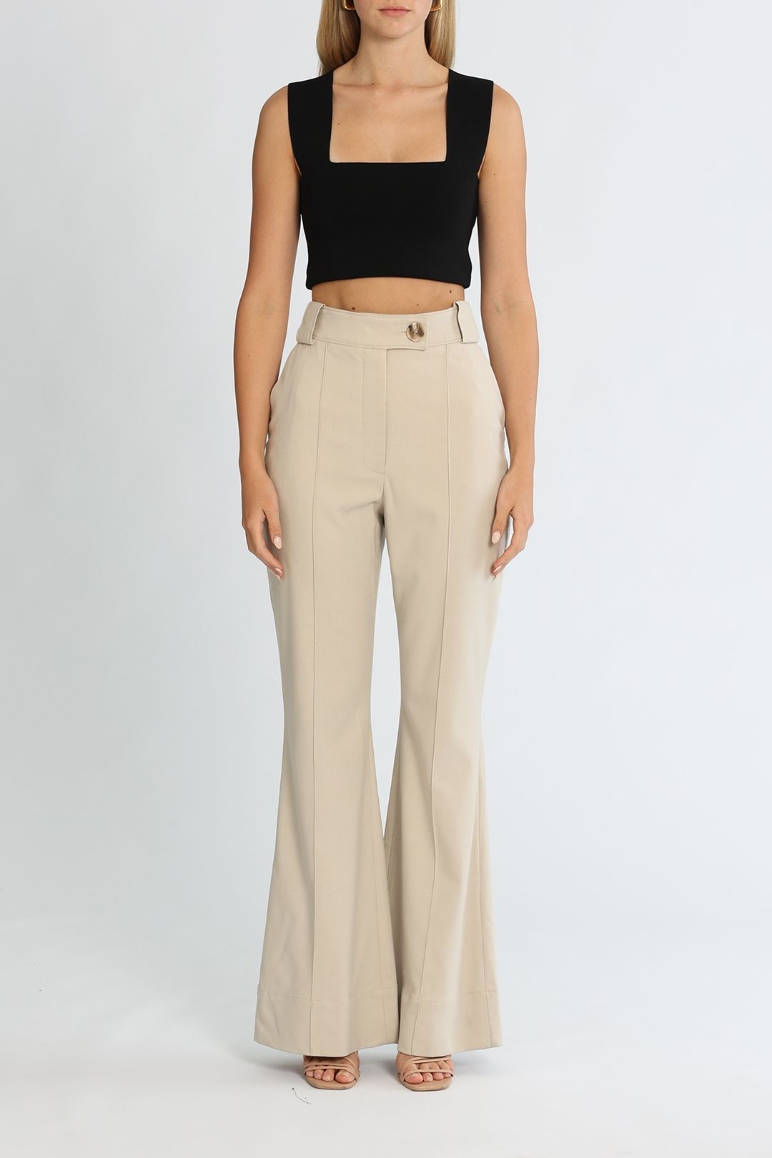 Clea Selma Trouser Ecru