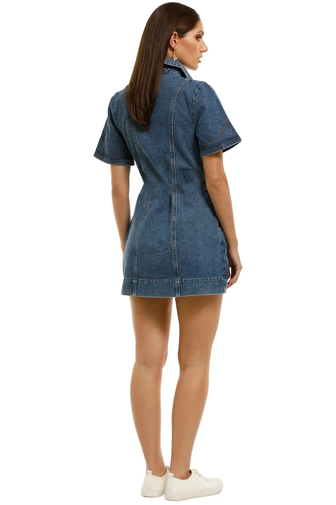 CMEO-Collective-Lifetime-Dress-Blue-Denim-Back