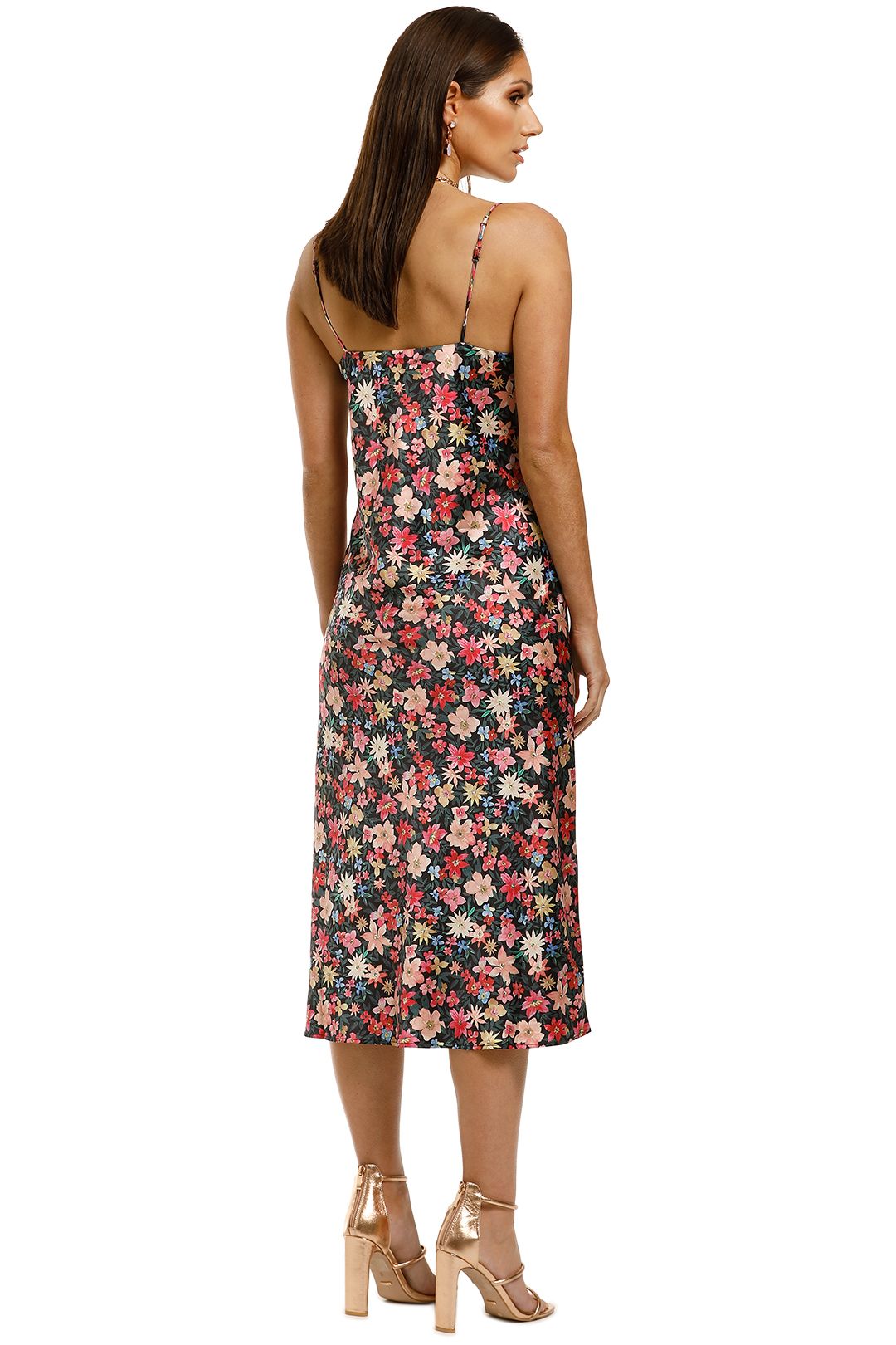 CMEO-Collective-Time-Flew-SS-Dress-Black-Garden-Floral-Back