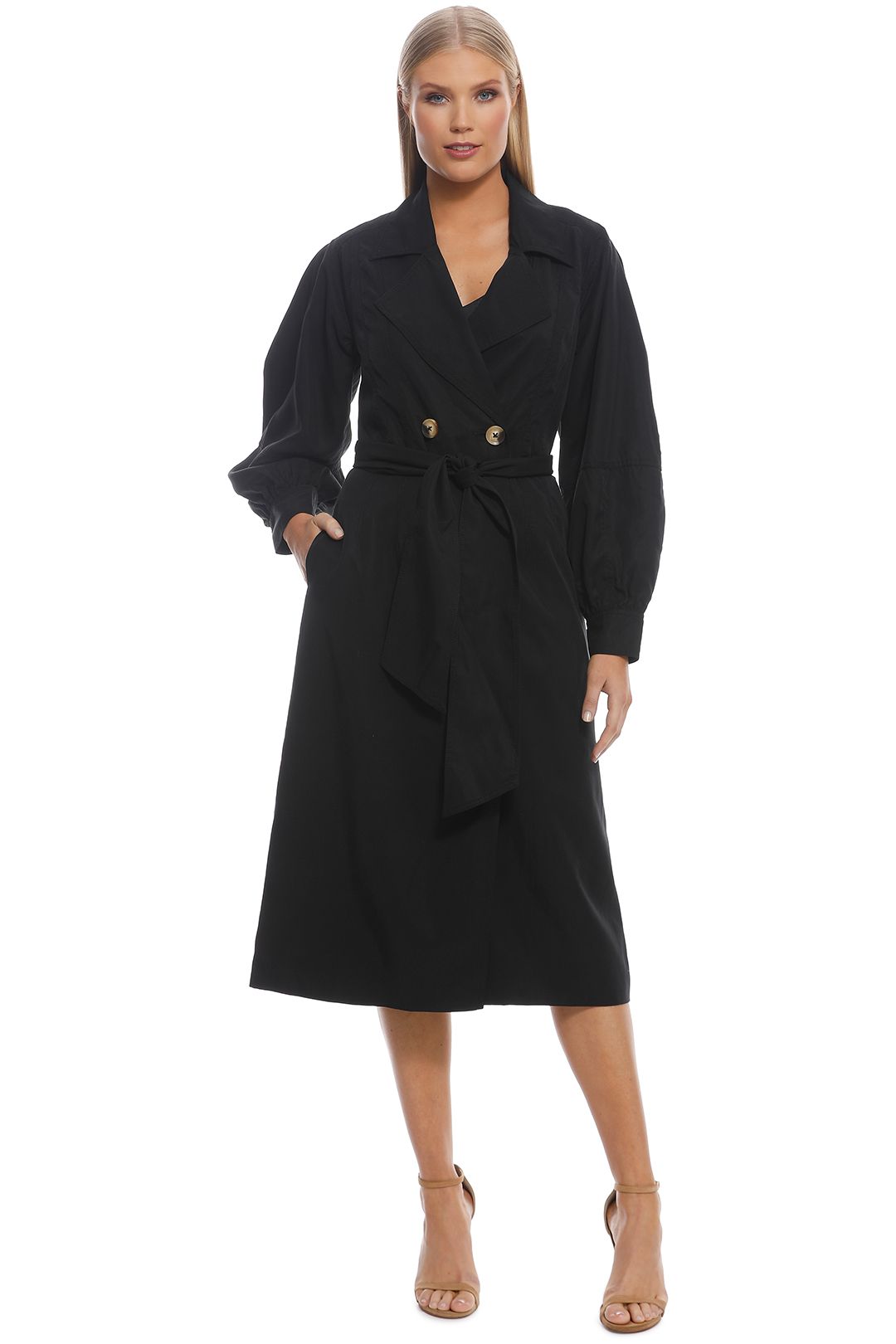 CMEO Collective - Affectation Trench - Black - Front